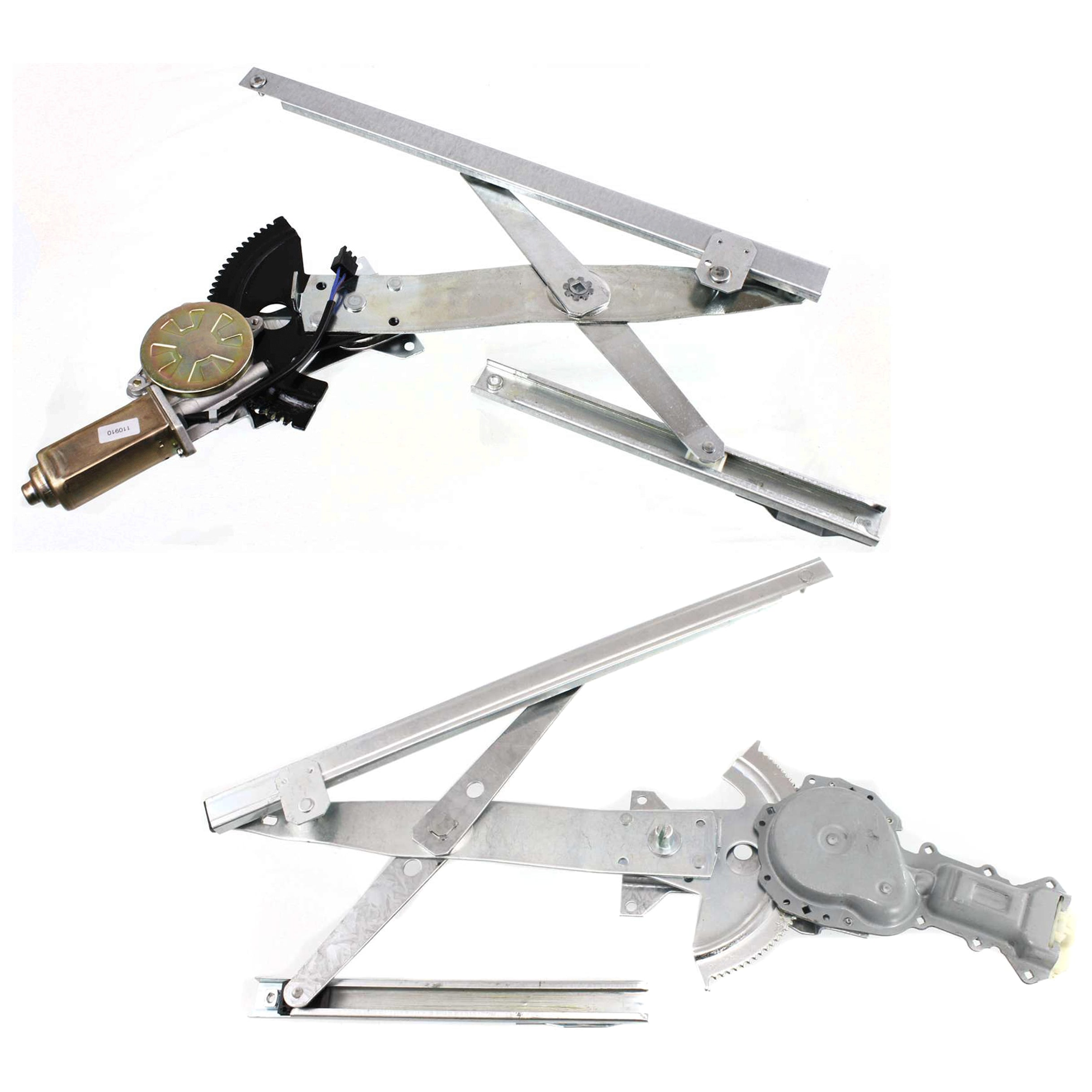 AM CAVALIER SUNFIRE 95-05 FRONT WINDOW REGULATOR RH AND LH Power With Motor SKU SET JC462919 Partslink GM1350116 GM1351116 OEM 15218051-15218059