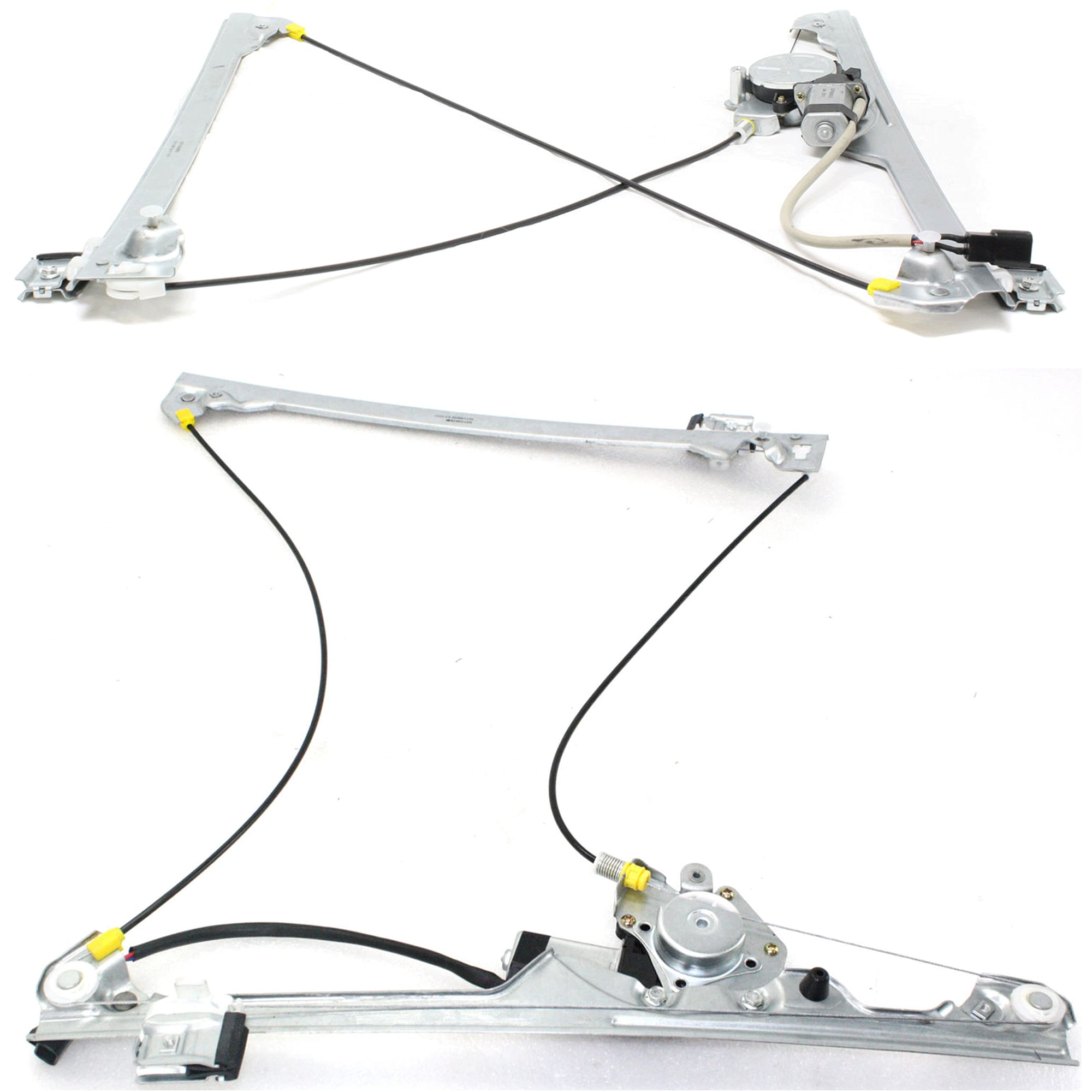 AM SILVERADO SIERRA 1500-07-13-2500-3500 HD 07-14 FRONT WINDOW REGULATOR RH AND LH set of 2 Power w Motor Fits 2007 Non Classic SKU SET JC462923 Partslink GM1350162 GM1351162 OEM 20945138-20945139