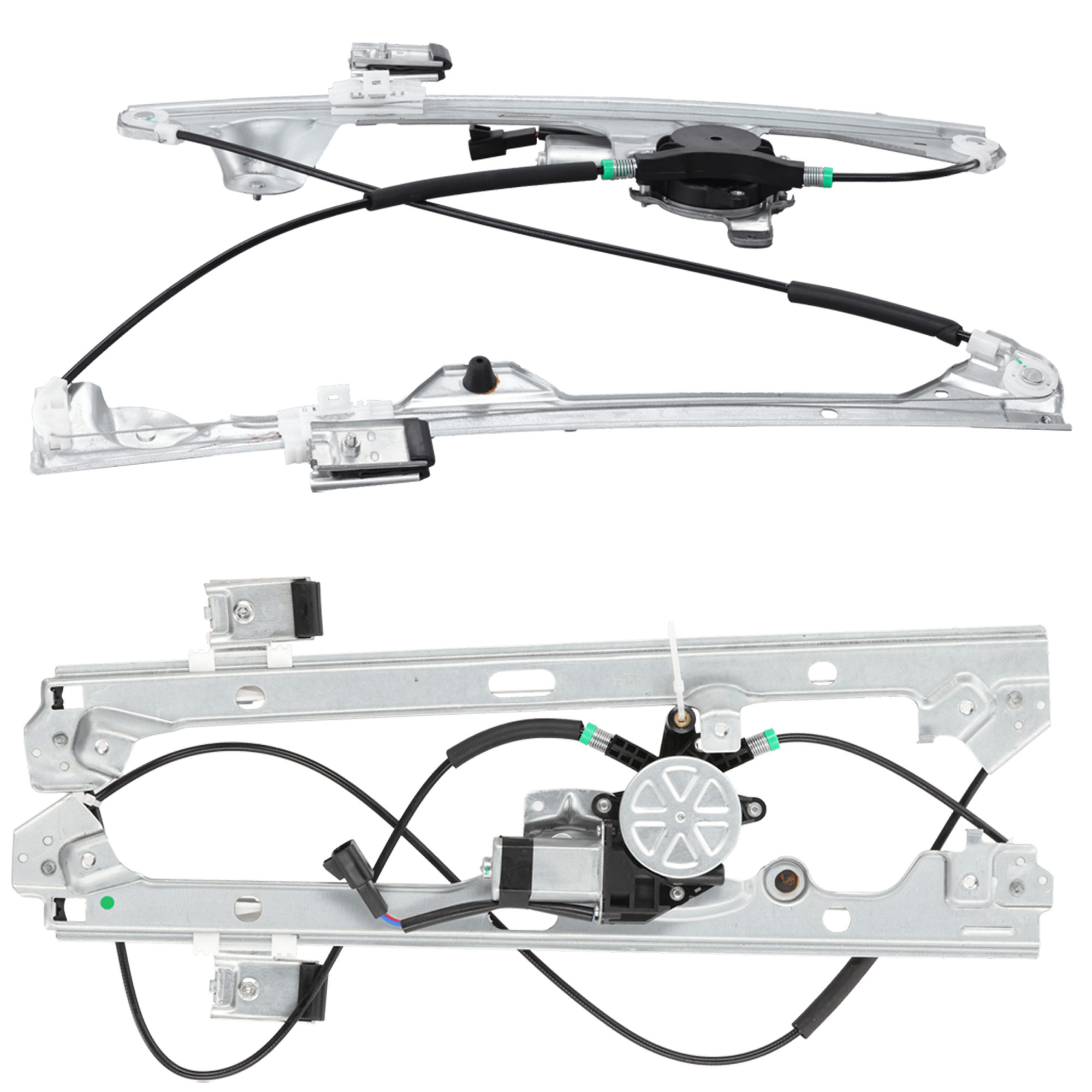 AM AVALANCHE 07-13 FRONT AND REAR WINDOW REGULATOR LH Power w Motor Excludes 2007 Classic Crew Cab SKU SET JC462936 A Partslink GM1350110 GM1550129 OEM 19120846-20945140
