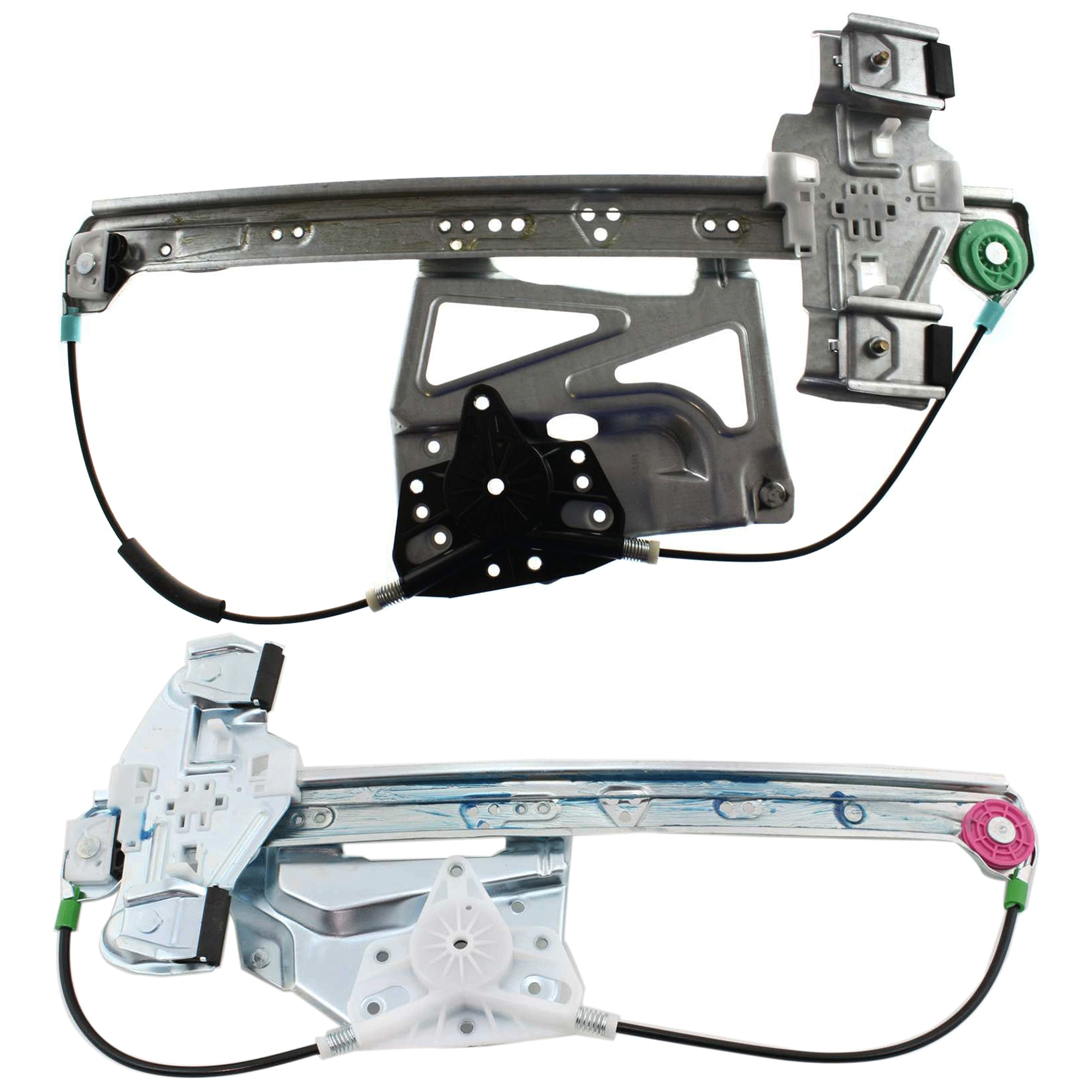 AM DEVILLE 00-05 FRONT AND REAR WINDOW REGULATOR RH Power w o Motor SKU SET JC462941-2R Partslink GM1351139 GM1551112 OEM 10393233 PFM 19244839 PFM 1924