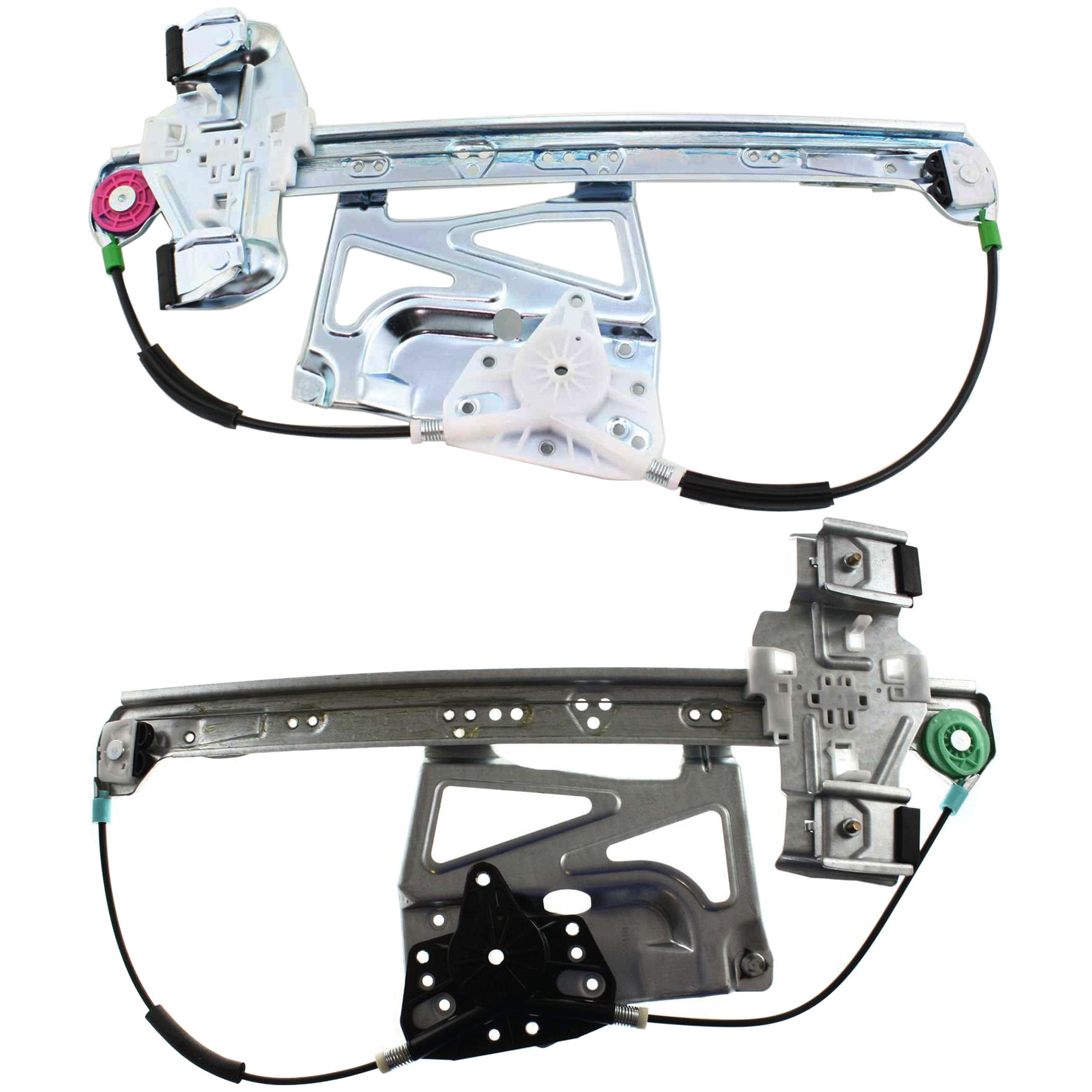 AM DEVILLE 00-05 FRONT WINDOW REGULATOR RH AND LH Power w o Motor Sedan SKU SET JC462941 Partslink GM1350139 GM1351139 OEM 19244839 PFM 19244841 PFM 1924
