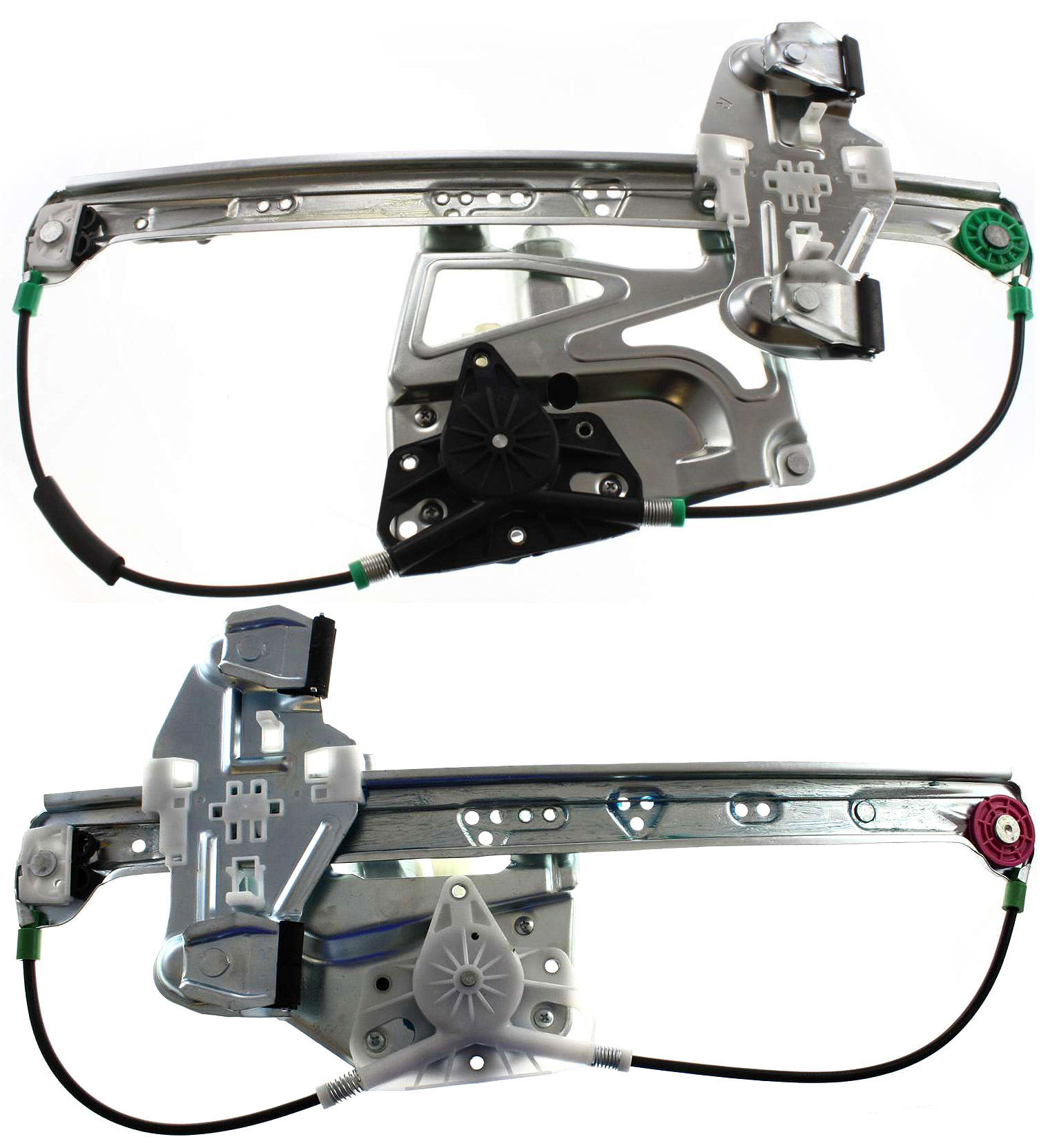 AM DEVILLE 00-01 FRONT AND REAR WINDOW REGULATOR RH Power w Motor SKU SET JC462945-2R Partslink GM1351155 GM1551119 OEM 19244837-19244839-19244840