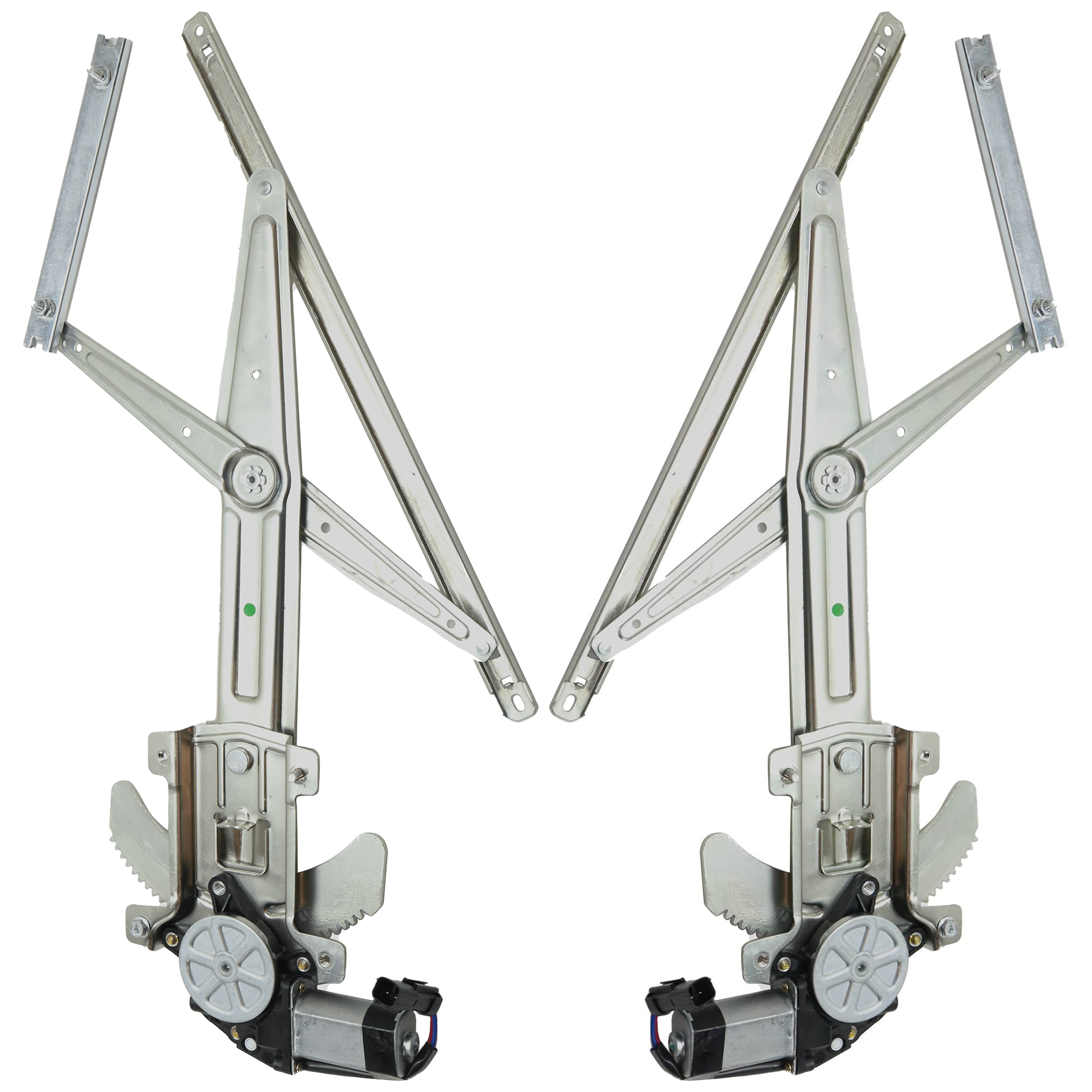 AM COLORADO 04-12 FRONT WINDOW REGULATOR RH and LH Power w Motor SKU SET JC462951 Partslink GM1350164 GM1351164 OEM 15922914-15922915