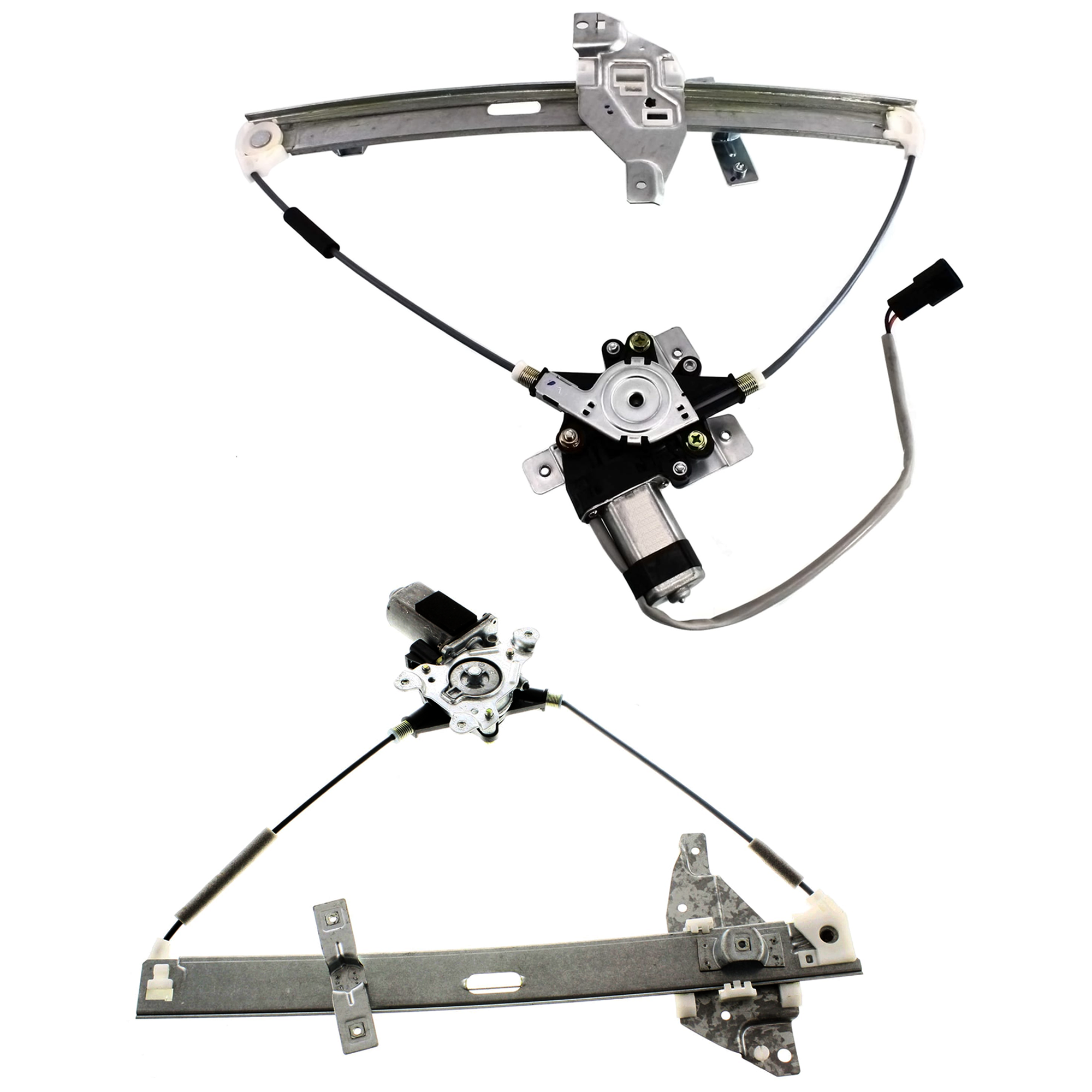 AM IMPALA 00-05 FRONT WINDOW REGULATOR RH AND LH Power With Motor SKU SET JC462953 Partslink GM1350135 GM1351135 OEM 15240529-15240530