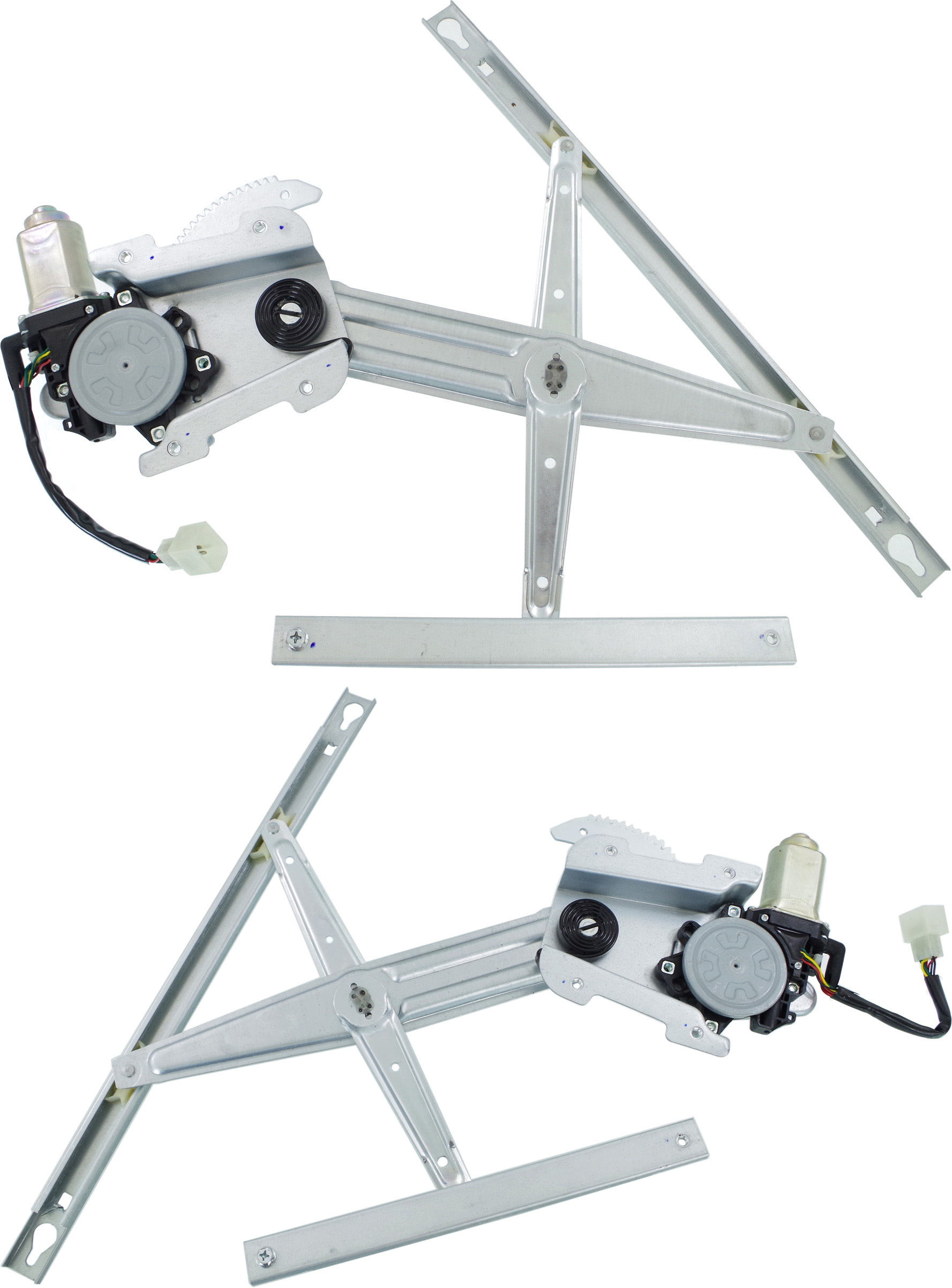 AM ASPEN DURANGO 07-09 FRONT WINDOW REGULATOR RH AND LH Power w Motor SKU SET JC462963 Partslink CH1350157 CH1351157 OEM 55277228AB 55277229AB