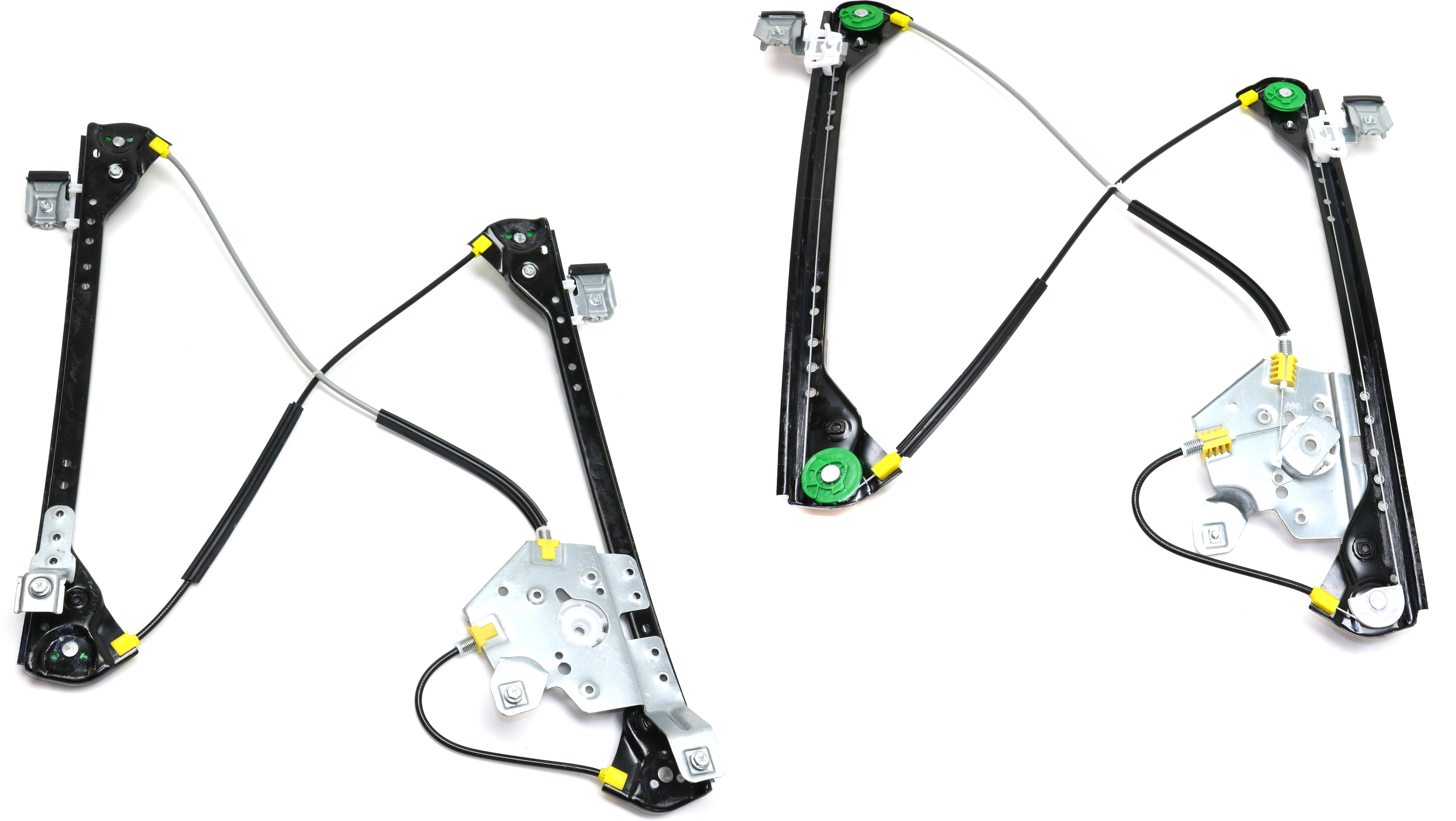 AM PACIFICA 07-08 FRONT WINDOW REGULATOR RH AND LH Power w o Motor SKU SET JC462967 OEM 5020786AE 5020787AE