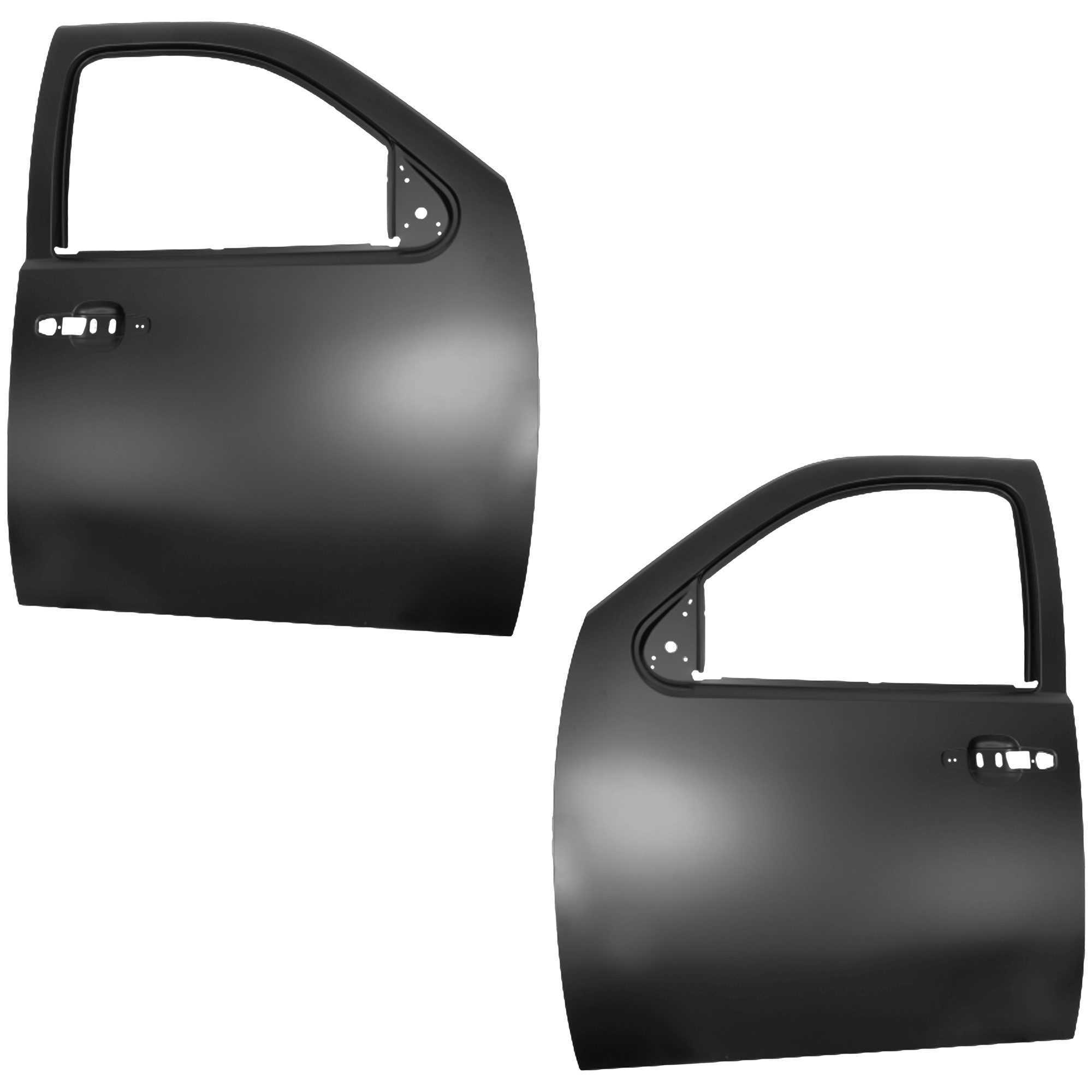AM CHEVROLET GMC FULL SIZE PICKUP 73-87 BLAZER JIMMY 73-91 FRONT DOOR PANEL RH AND LH Inner Bottom SKU SET JC46840003