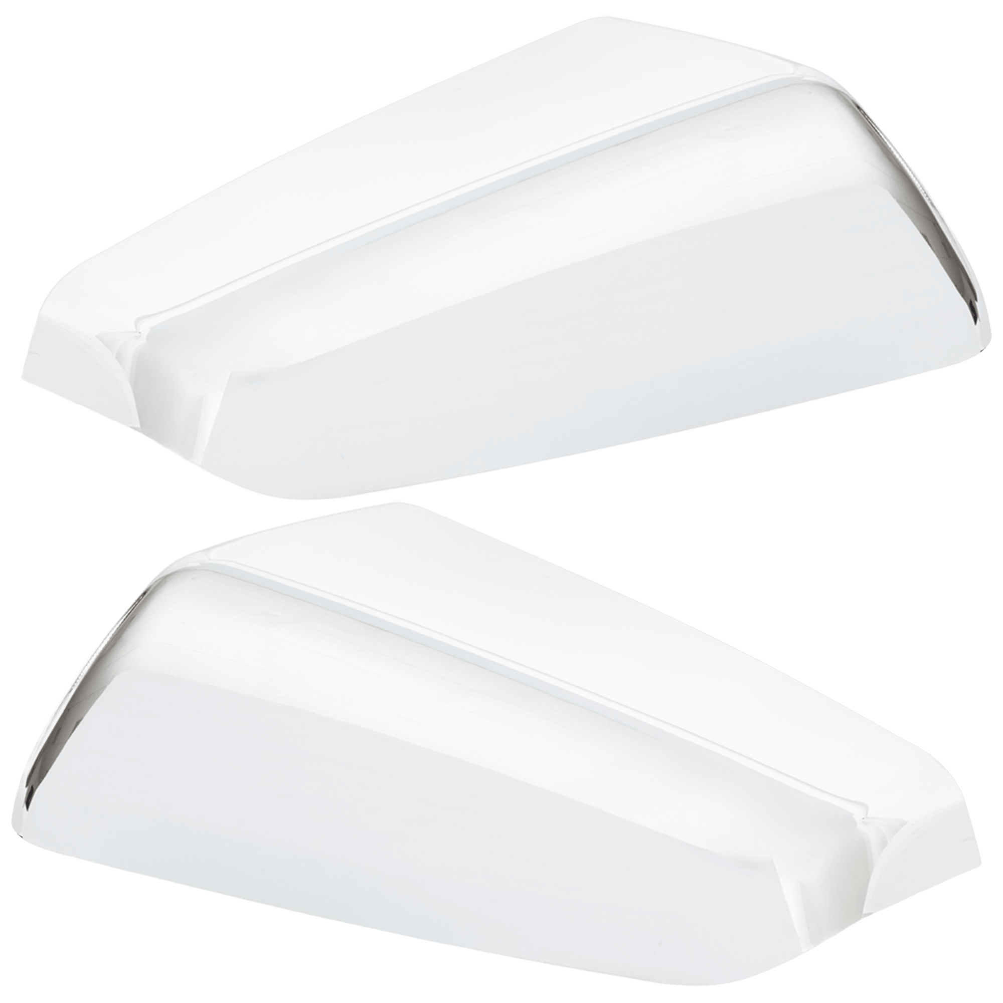 AM EQUINOX TERRAIN 18-24 MIRROR COVER RH AND LH Chrome SKU SET JC47170013 Partslink GM1326115 GM1327115 OEM 23406420-23406421