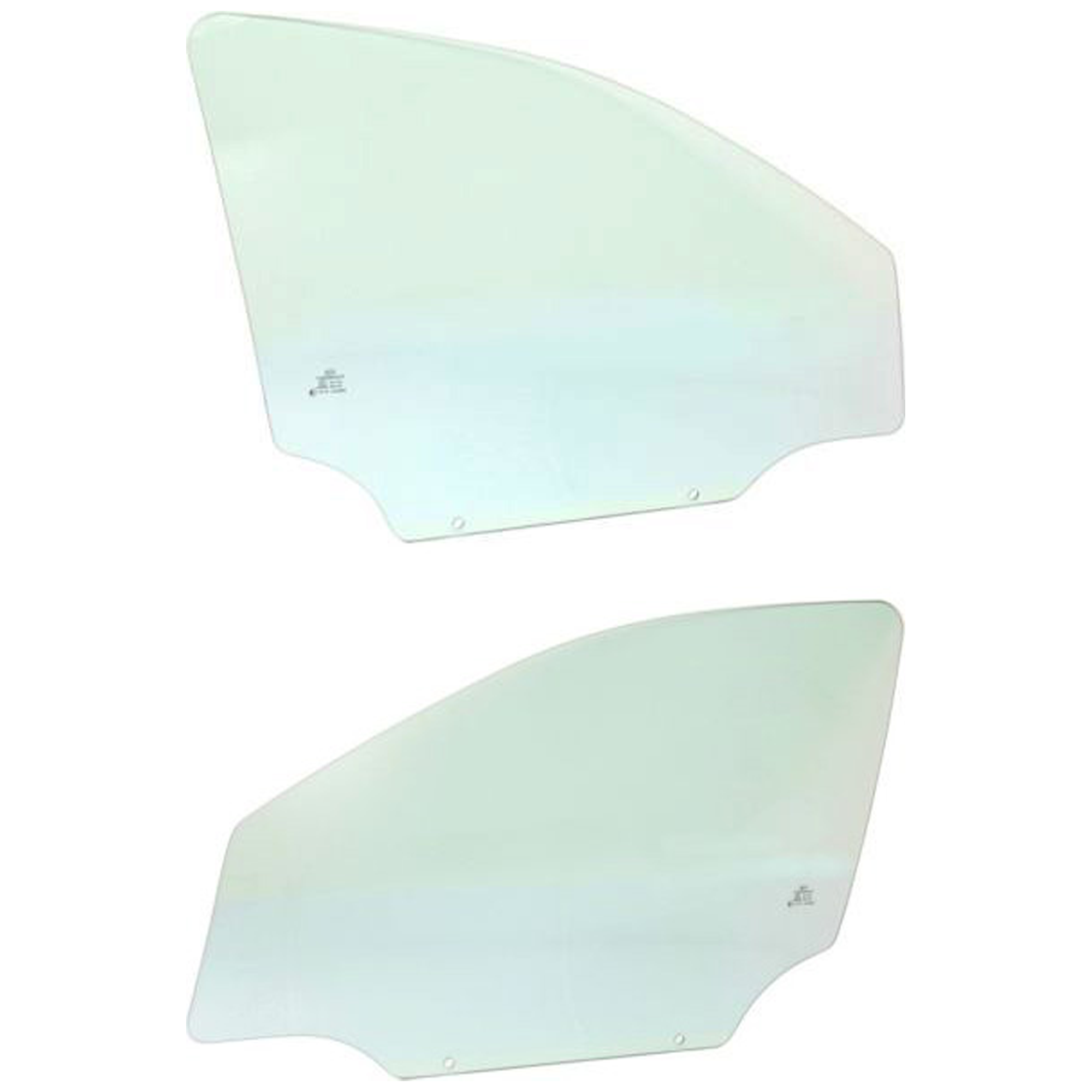 AM COBALT 05-10 G5-07-09 FRONT DOOR GLASS RH AND LH Green Tint SKU SET JC480103 OEM 15804637 DD10875GTNN 15804638