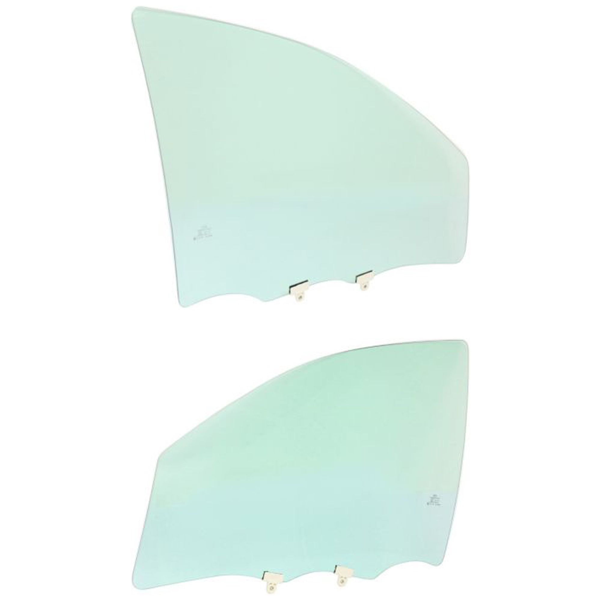 AM IMPALA 06-13 IMPALA LIMITED 14-16 FRONT DOOR GLASS RH and LH Green Tint 4 Door SKU SET JC480117 OEM 10338538 DD11058GTYN 10338539