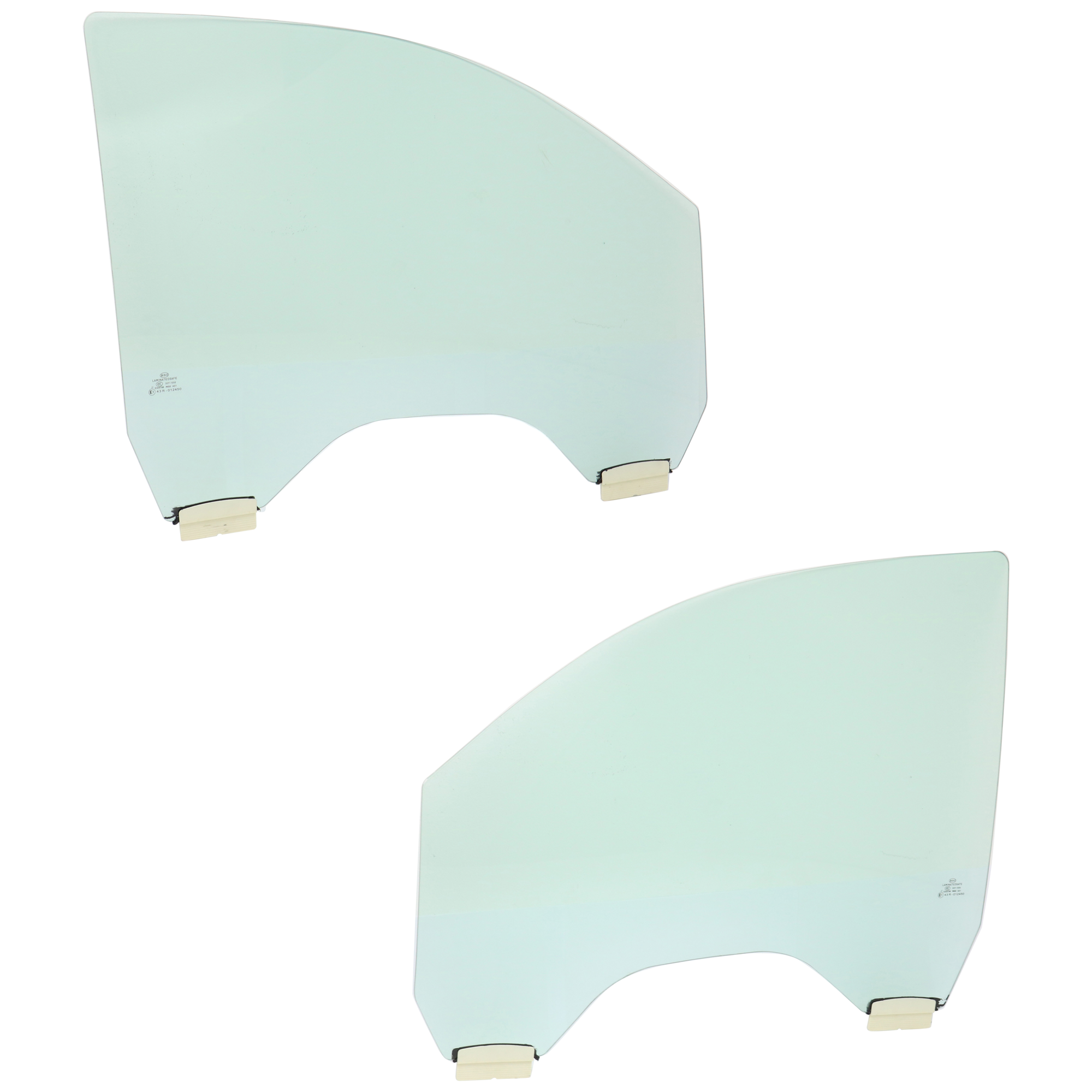 AM ESCALADE YUKON YUKON XL 15-18 FRONT DOOR GLASS RH AND LH Green Tint Laminated SKU SET JC480149 OEM 20979110 DD12376GTYN 20979118