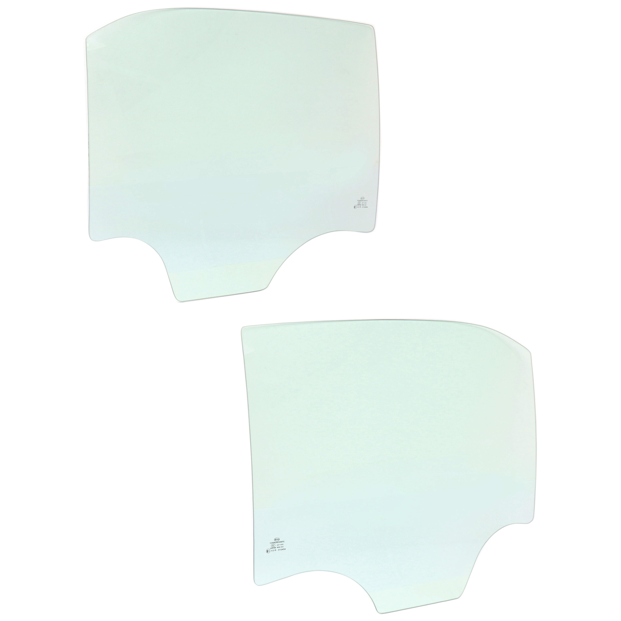 AM EQUINOX TERRAIN 10-17 REAR DOOR GLASS RH AND LH Green Tint SKU SET JC481305 OEM 25785033 DD11761GTNN 25785035