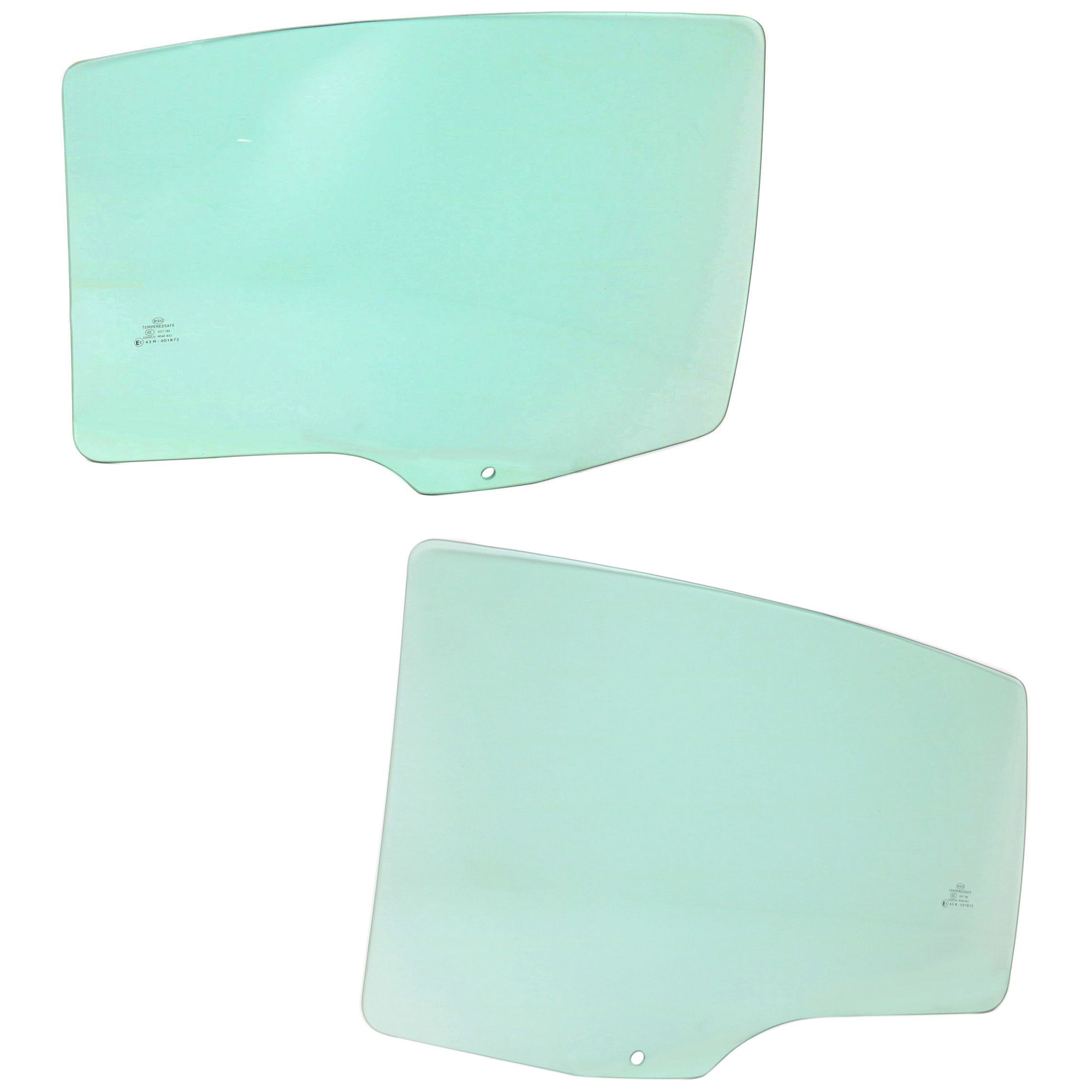 AM MALIBU 08-12 REAR DOOR GLASS RH AND LH Green Tint SKU SET JC481315 OEM 22956658 DD11481GTNN 22956659