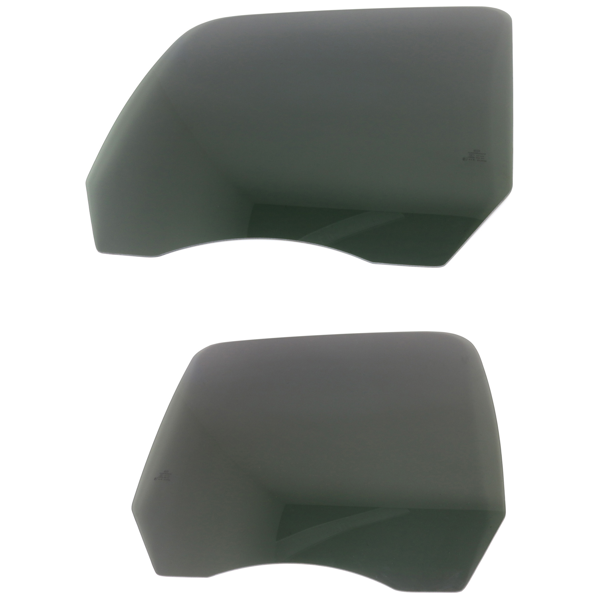 AM SILVERADO SIERRA 07-14 REAR DOOR GLASS RH AND LH Gray Tint Privacy Crew Cab Pickup Excludes 2007 Classic SKU SET JC481325 OEM 15175371 DD11170YPNN 15175372