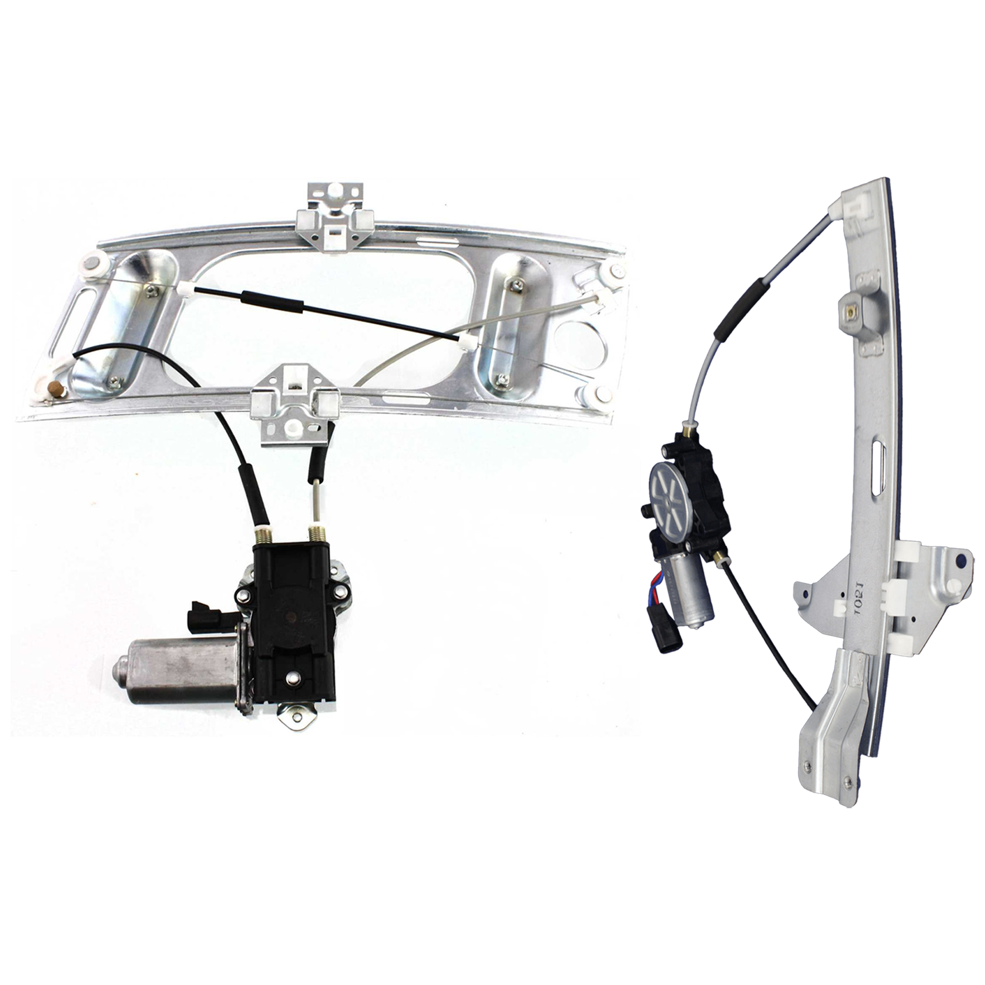 AM MONTE CARLO 06-07 FRONT AND REAR WINDOW REGULATOR RH Power w Motor Coupe SKU SET JC491705 A Partslink GM1351130 GM1351151 GM1551117 OEM 10309979-10345288-23336825