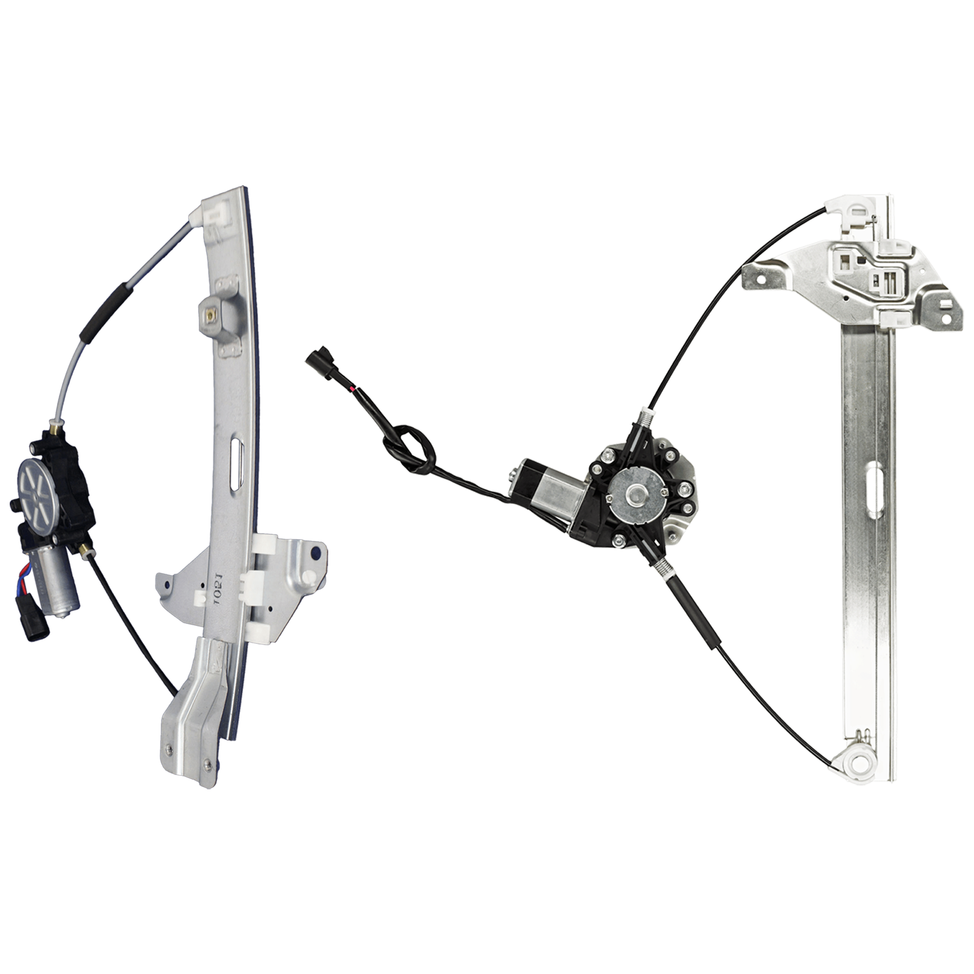 AM IMPALA 06-13 FRONT AND REAR WINDOW REGULATOR RH Power w Motor SKU SET JC491705 B Partslink GM1351157 GM1551117 OEM 22894022-23336825