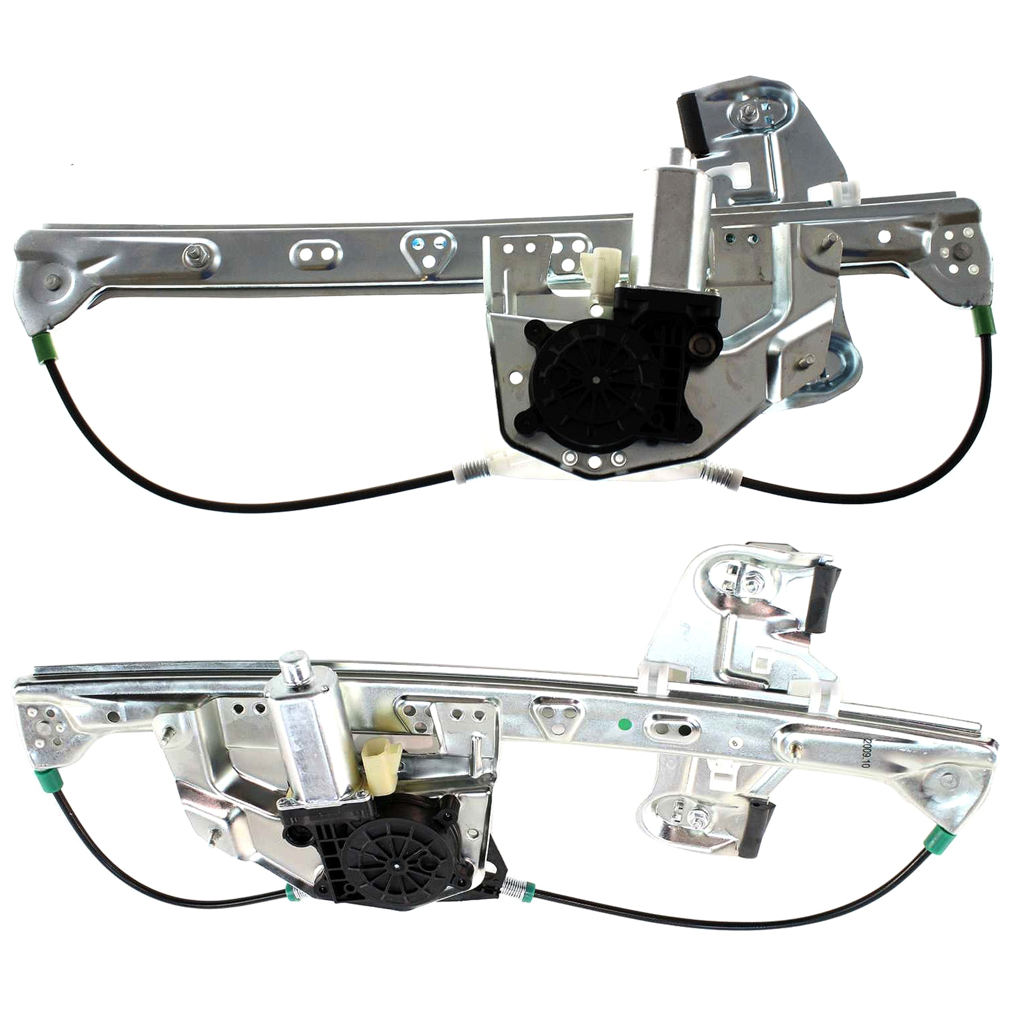 AM DEVILLE 00-05 REAR WINDOW REGULATOR RH AND LH Power w Motor Sedan SKU SET JC491709 Partslink GM1550119 GM1551119 OEM 19244837-19244838