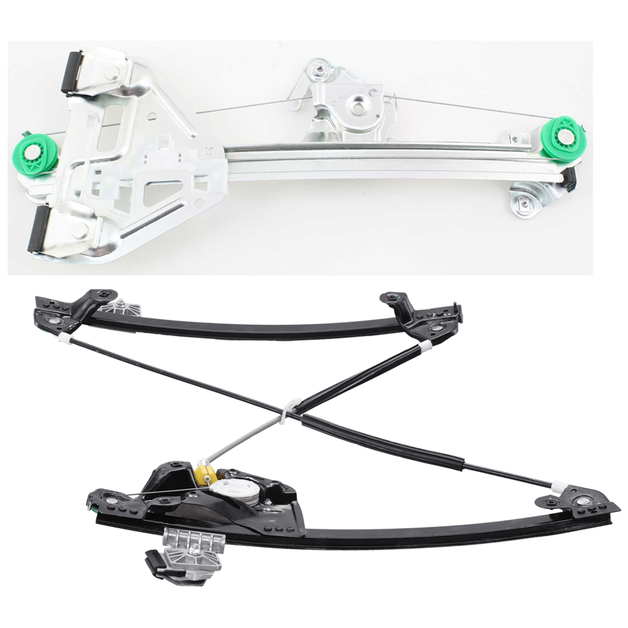 AM CTS 03-07 FRONT AND REAR WINDOW REGULATOR RH Power w o Motor SKU SET JC491711 A Partslink GM1351163 GM1551111 OEM 15277679 PFM 15775228