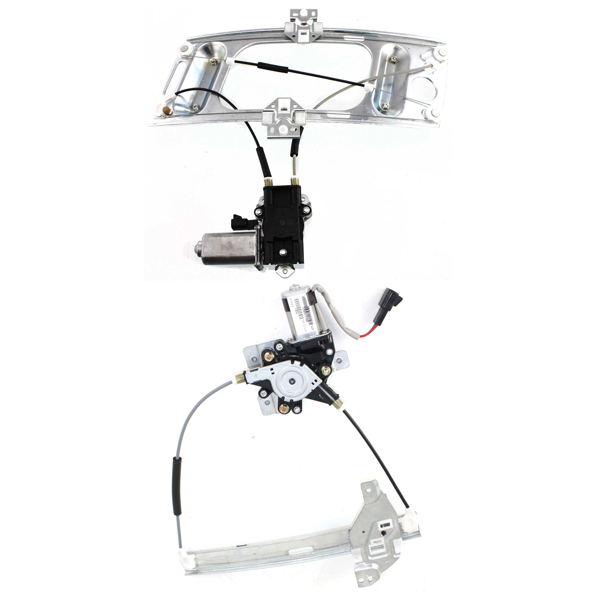 AM MONTE CARLO 00-05 FRONT AND REAR WINDOW REGULATOR RH Power w Motor Coupe SKU SET JC491713 A Partslink GM1351130 GM1351151 GM1551122 OEM 10309979-10345288-10338856