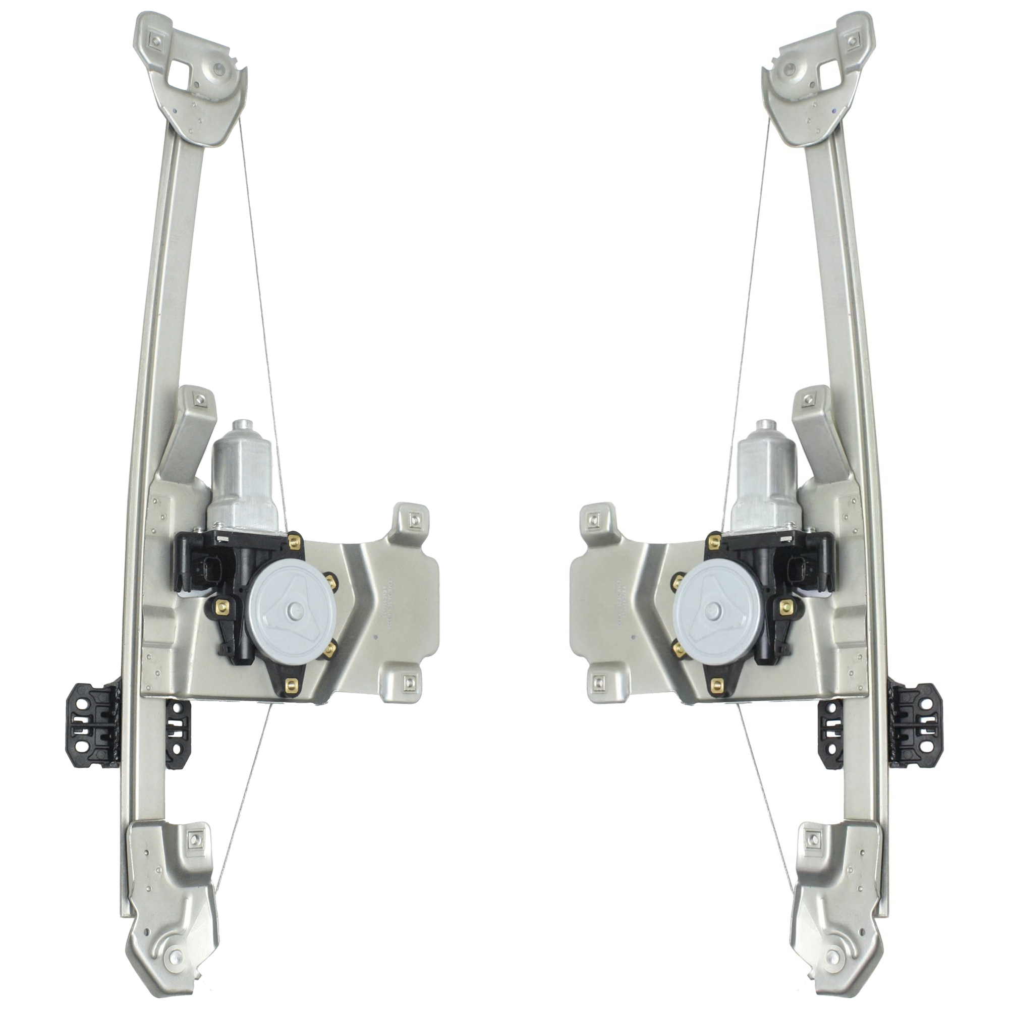 AM COLORADO CANYON 04-12 REAR WINDOW REGULATOR RH AND LH Set of 2 Power w Motor SKU SET JC491721 OEM 15922916-8159229160-15922917-8