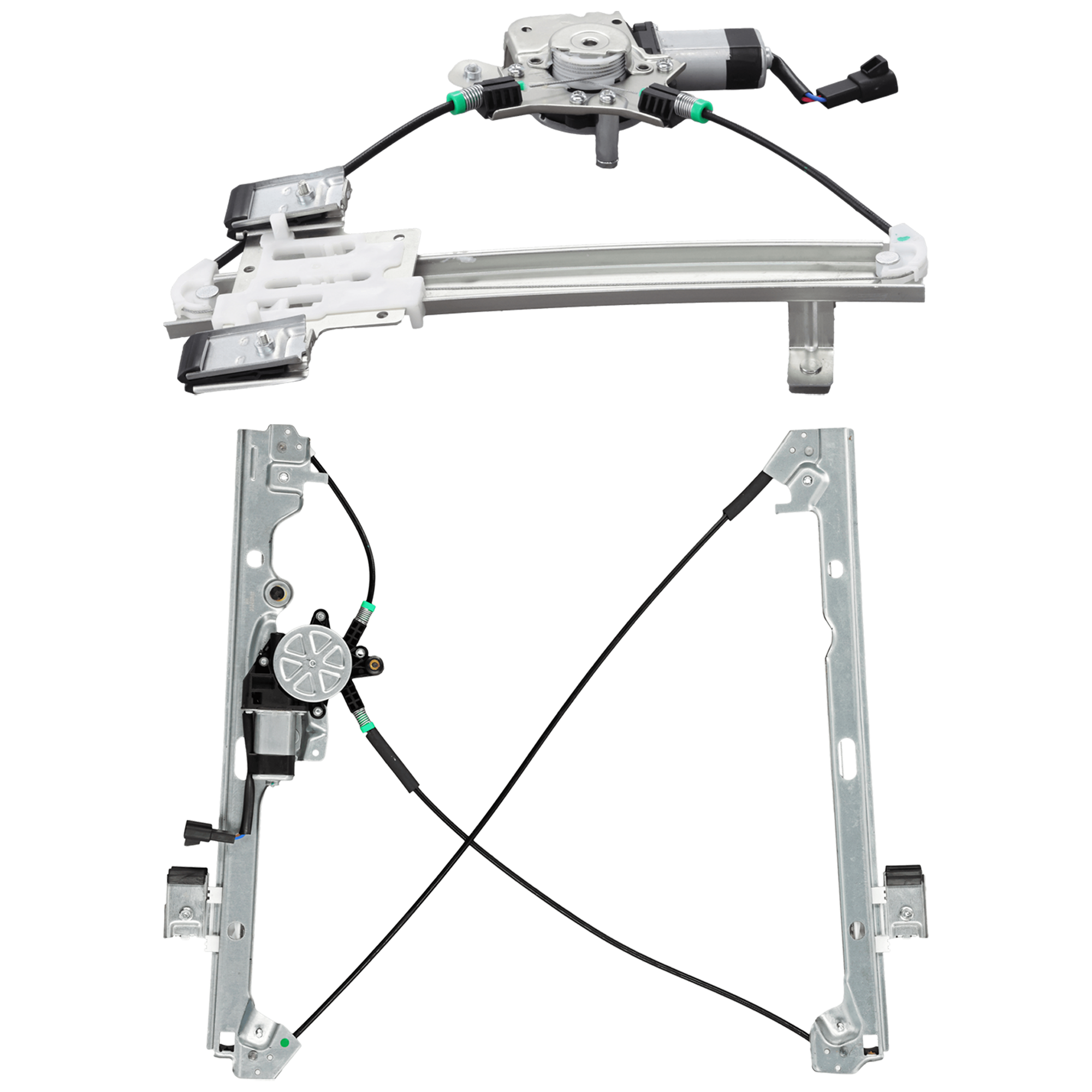 AM TAHOE 07-14 FRONT AND REAR WINDOW REGULATOR RH Power w Motor Excludes 2007 Classic SKU SET JC491727 A Partslink GM1351162 GM1551144 OEM 20945139-23227001-25885883