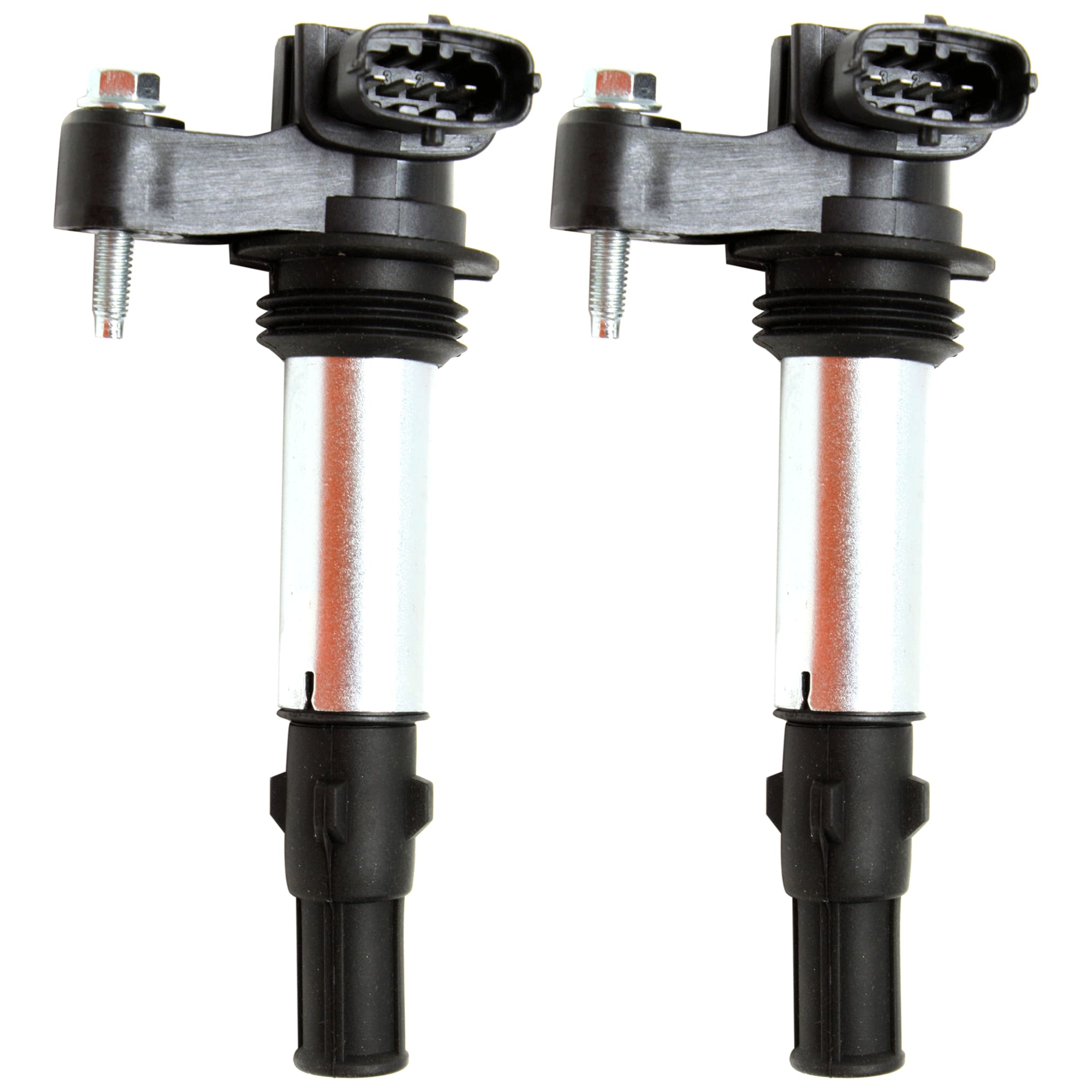 AM CTS 04-09 IGNITION COIL 12V 4 Male Terminal and Blade Terminal Type Female Connector SKU SET JC504611-2