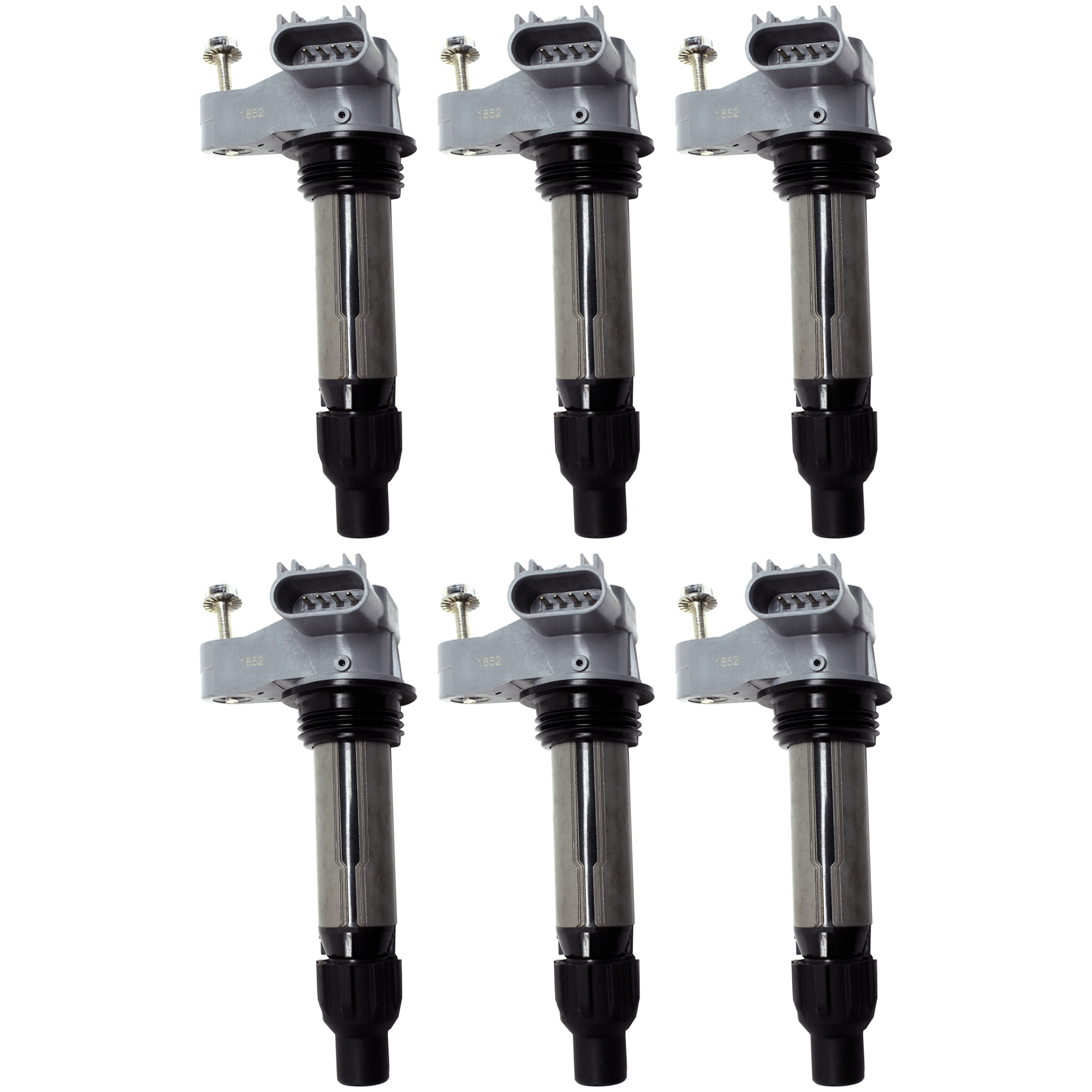 AM SRX 07-16 TRAVERSE 10-21 IGNITION COIL 12V Set of 6-4 Male Terminals Blade Terminal Type Female Connector SKU SET JC504612-6 OEM 00147-49018-50228-140569-25022