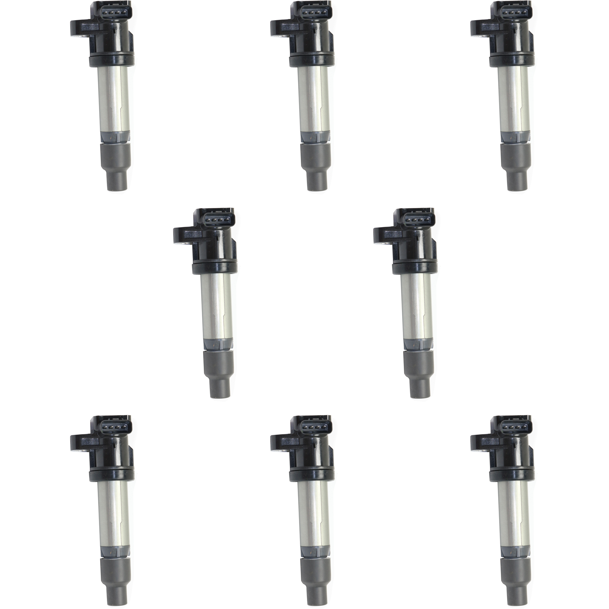 AM DTS LUCERNE 10-11 IGNITION COIL Set of 8-4 Blade Terminals 8 Cyl. Engine SKU SET JC504618-8
