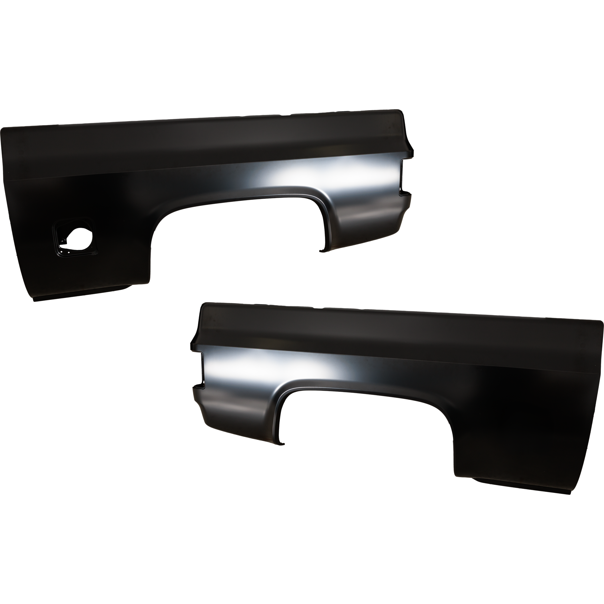 AM CHEVROLET GMC FULL SIZE PICKUP 81-87 TRUCK BEDSIDE PANEL RH AND LH Fleetside 6.5 ft. Bed w o Fuel Hole SKU SET JC57010031 OEM 15597623-15597632