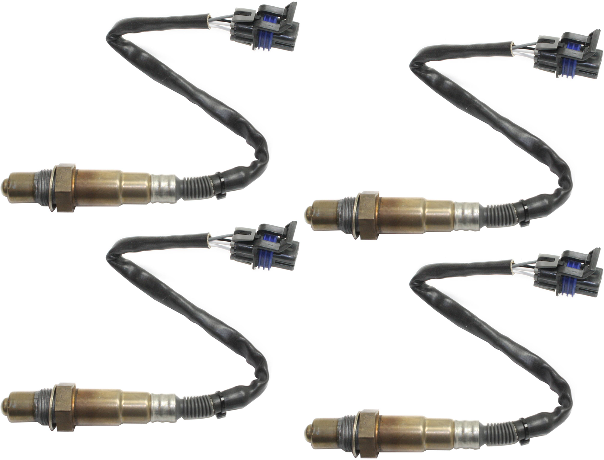 AM ENCLAVE 12-17 XTS 13-19 OXYGEN SENSOR Set of 4 Before and After Catalytic Converter Front and Rear SKU SET JC960913-4