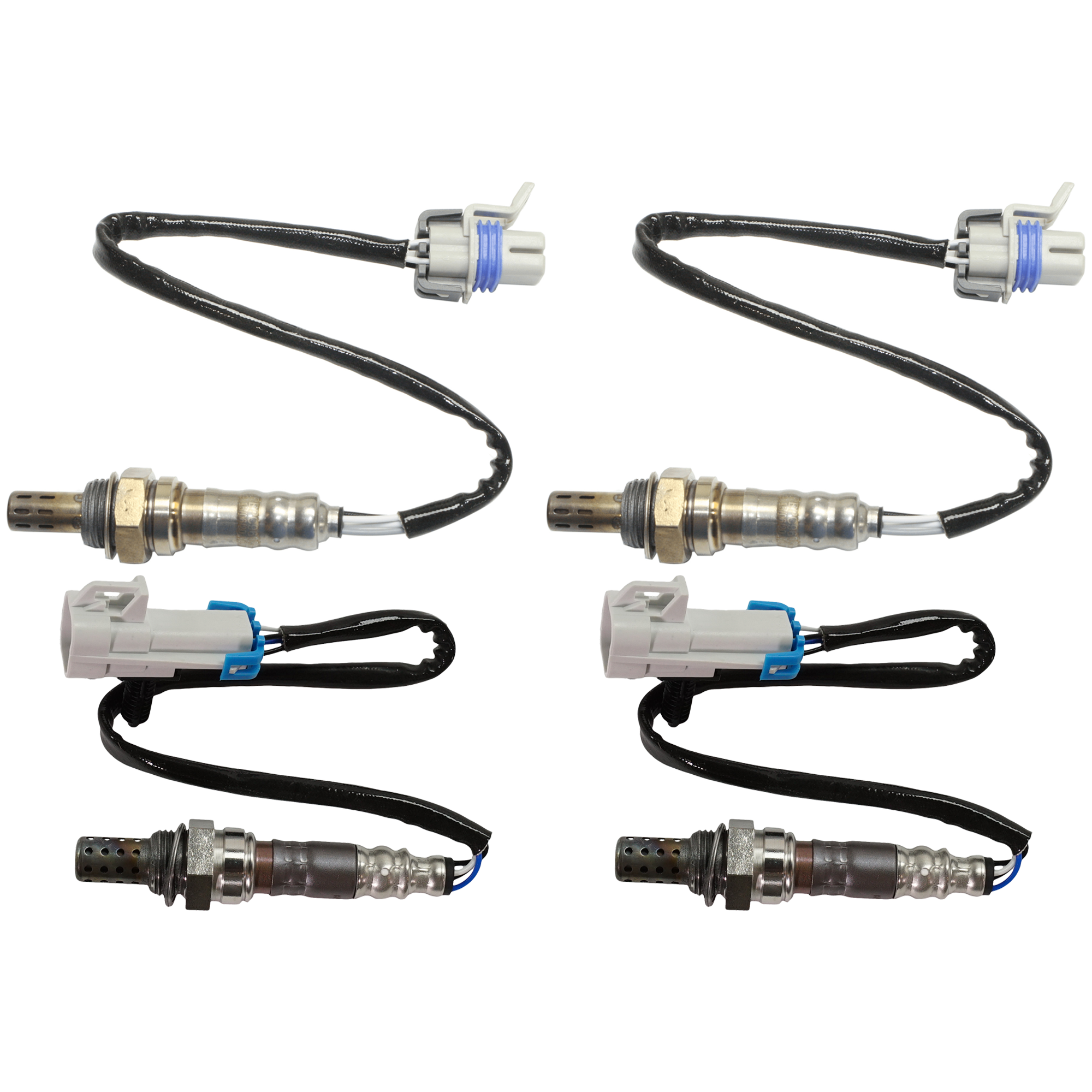 AM INTRIGUE 00-02 IMPALA MONTANA 05-05 OXYGEN SENSOR Set of 4 Before and After Catalytic Converter RH and LH 4 Wire SKU SET JC960915-4