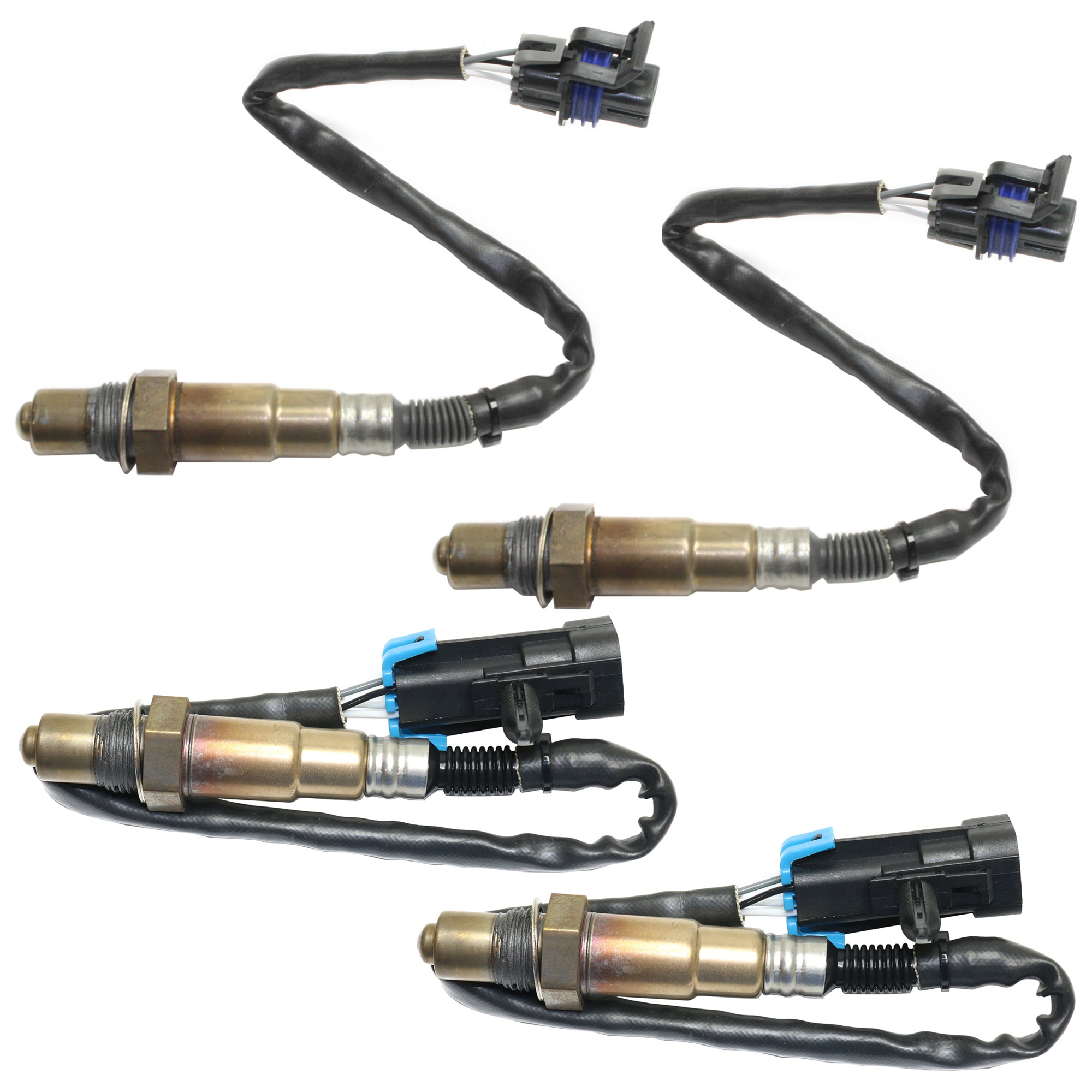AM SRX 07-09 CTS STS 08-11 OXYGEN SENSOR Set of 4 Before and After Catalytic Converter RH and LH 4 Wire SKU SET JC960917-4