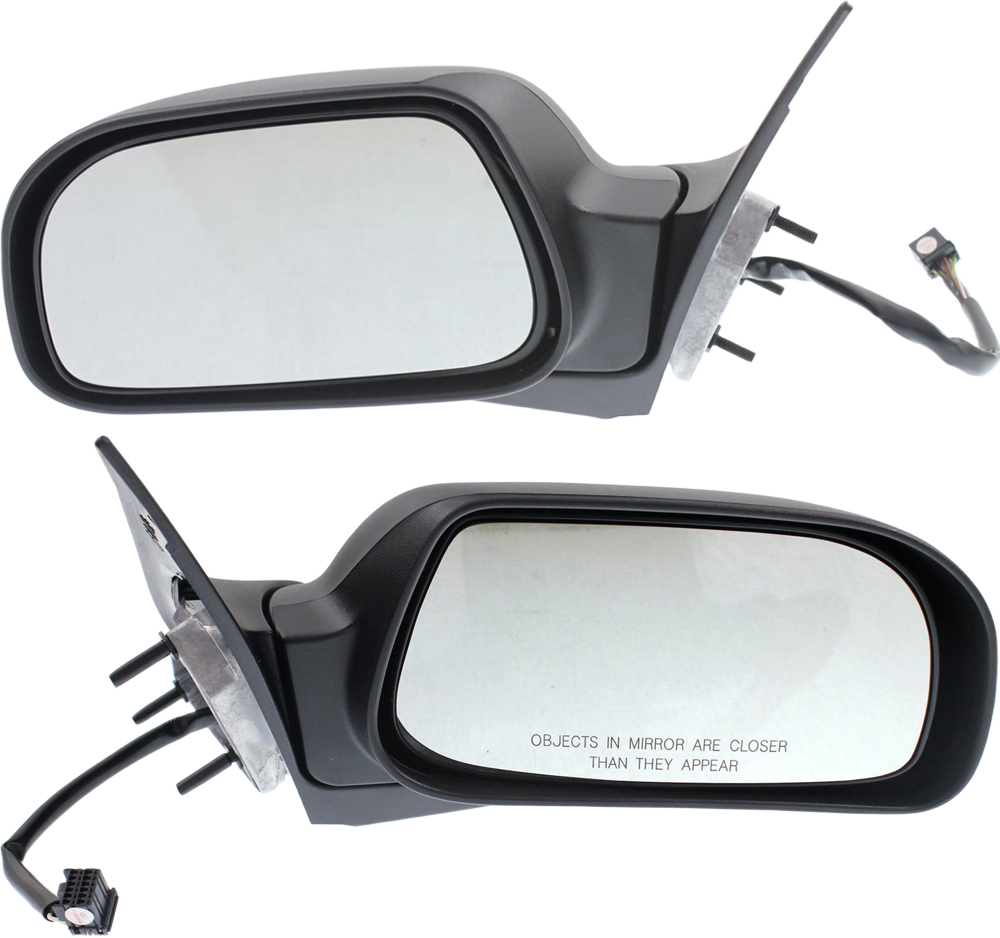 AM PACIFICA 04-05 MIRROR RH AND LH Power Manual Folding Heated Textured w Memory No Auto dimming SKU SET JCH54ER Partslink CH1320223 CH1321223 OEM 4894722AD 4894723AC