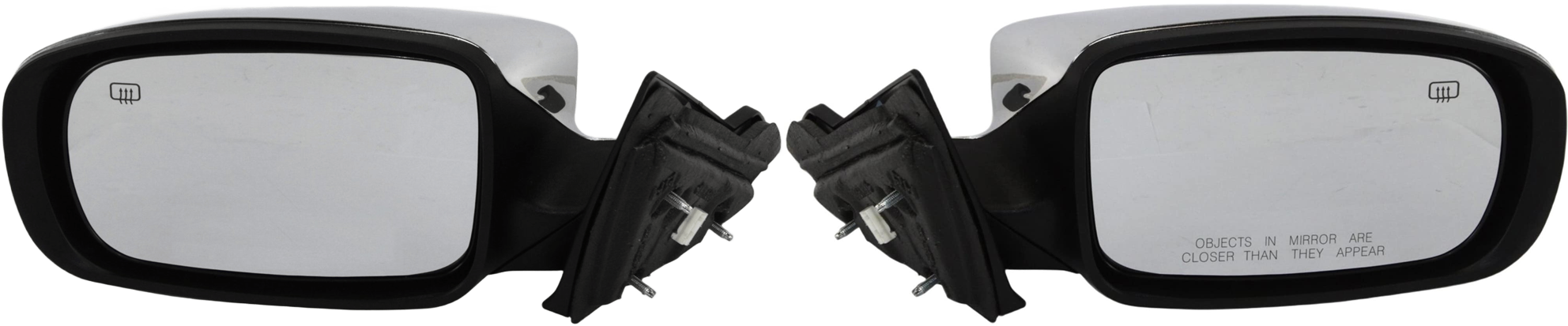 AM CHRYSLER 200-11-14 MIRROR RH AND LH Power Manual Folding Heated Chrome Convertible SKU SET JCH55ER Partslink CH1320336 CH1321336 OEM 68088122AA PFM 68088123AA PFM