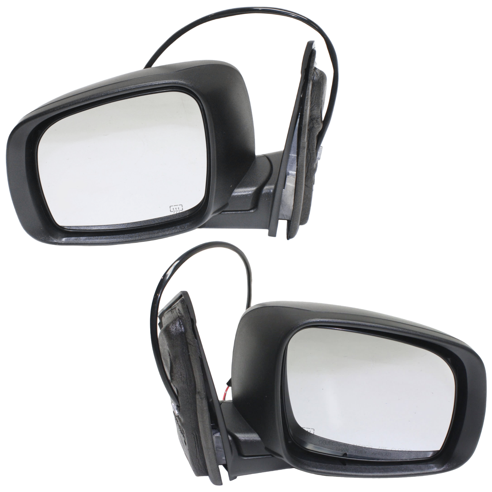 AM GRAND CARAVAN 08-20 TOWN COUNTRY 08-16 MIRROR RH AND LH Power Manual Folding Heated Textured w One Touch Feature SKU SET JCH65ER Partslink CH1320370 CH1321370 OEM 5113409AM 5113410AM