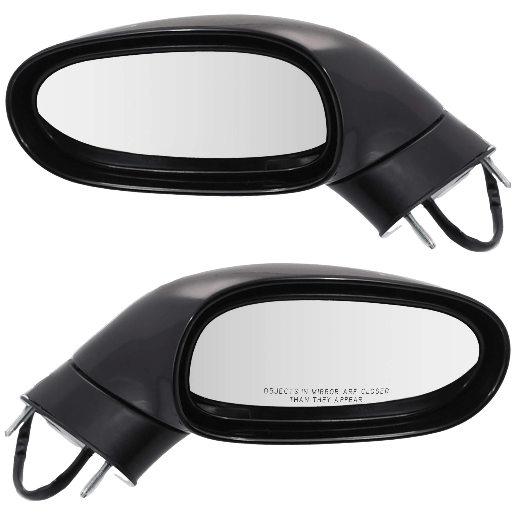 AM CORVETTE 05-09 MIRROR RH AND LH Power Manual Folding Heated Paintable No Memory Satellite Radio SKU SET JCV106ER Partslink GM1320412 GM1321412 OEM 15795837-15795838