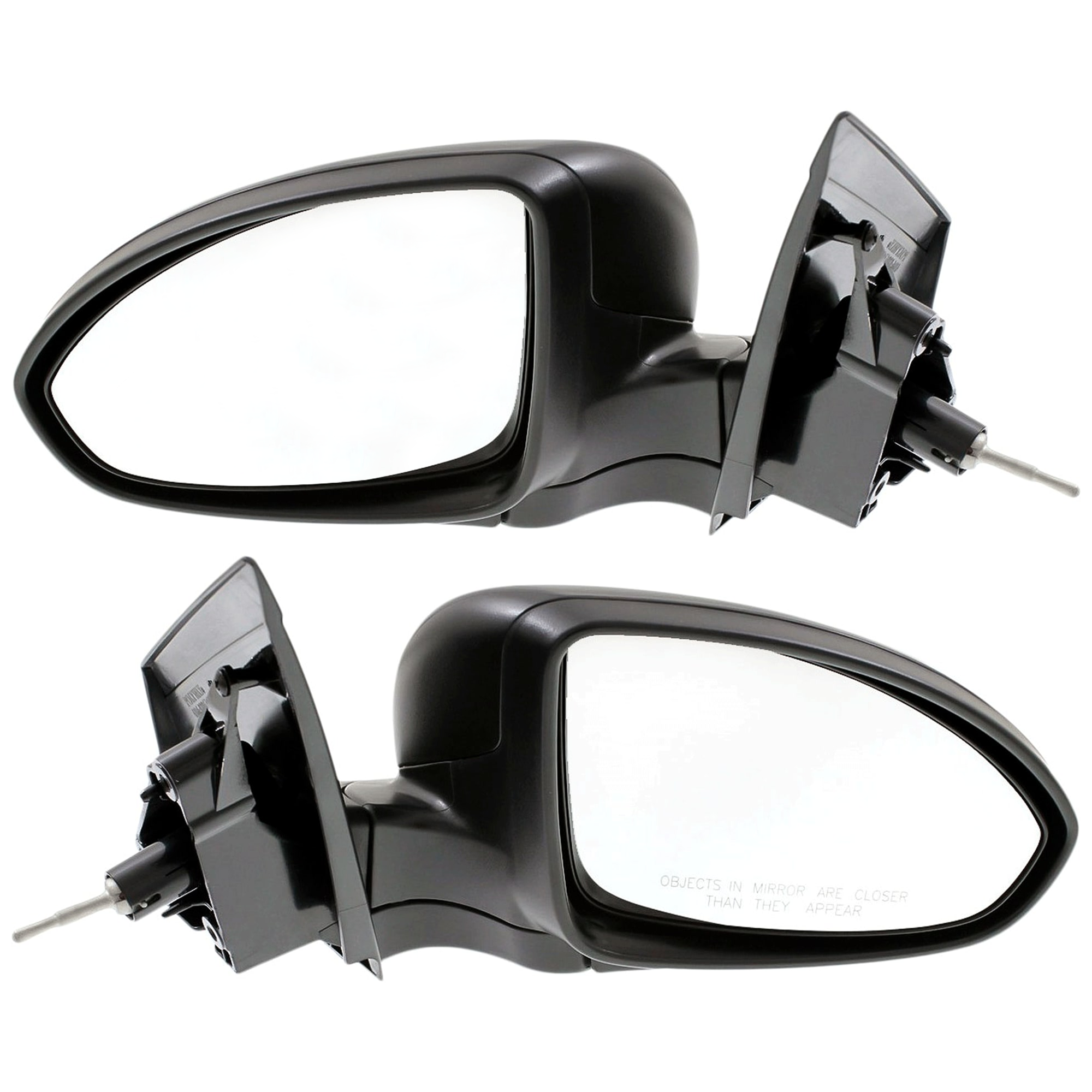 AM CRUZE 11-15 CRUZE LIMITED 16-16 MIRROR RH AND LH Manual Adjust Manual Folding Non Heated Textured SKU SET JCV117R Partslink GM1320419 GM1321419 OEM 95186743-95186744