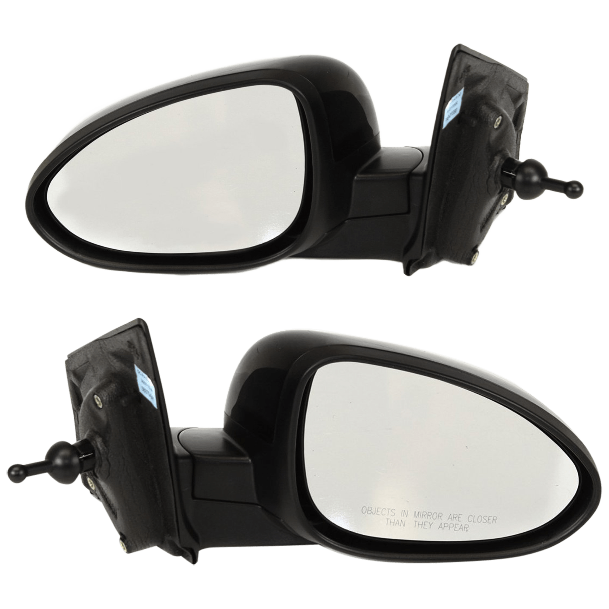AM SONIC 12-20 MIRROR RH AND LH Manual Adjust Manual Folding Non Heated Paintable SKU SET JCV121R Partslink GM1320432 GM1321432 OEM 95205415-95205472-95205416-952