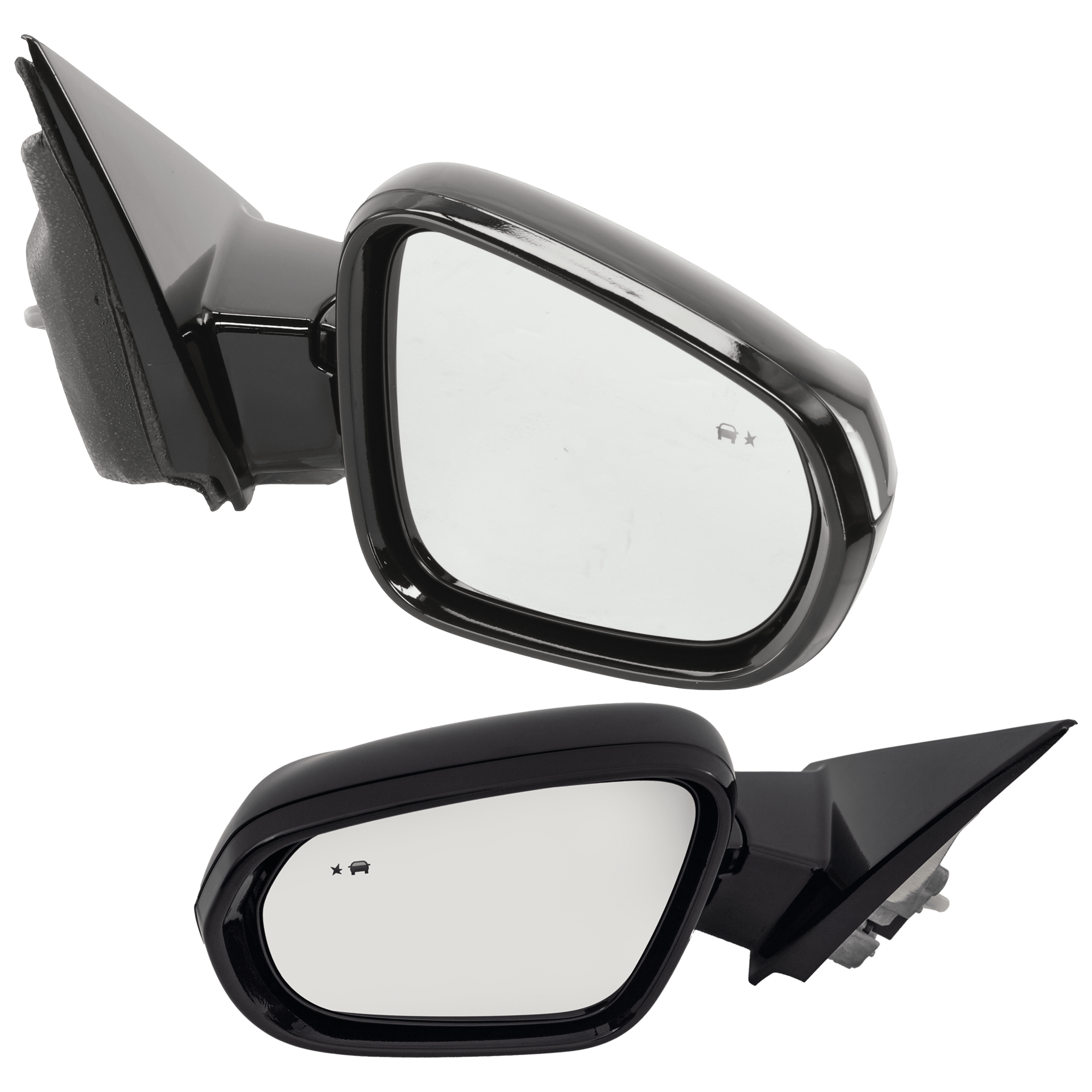 AM TRAILBLAZER 21-24 MIRROR RH AND LH Power Heated Manual Folding Paintable Activ RS Models w BSD and Signal Light No Memory Puddle Light and Auto Dimming SKU SET JCV155ER S Partslink GM1320673 GM1321673 OEM 42725565 PFM 42725566 PFM