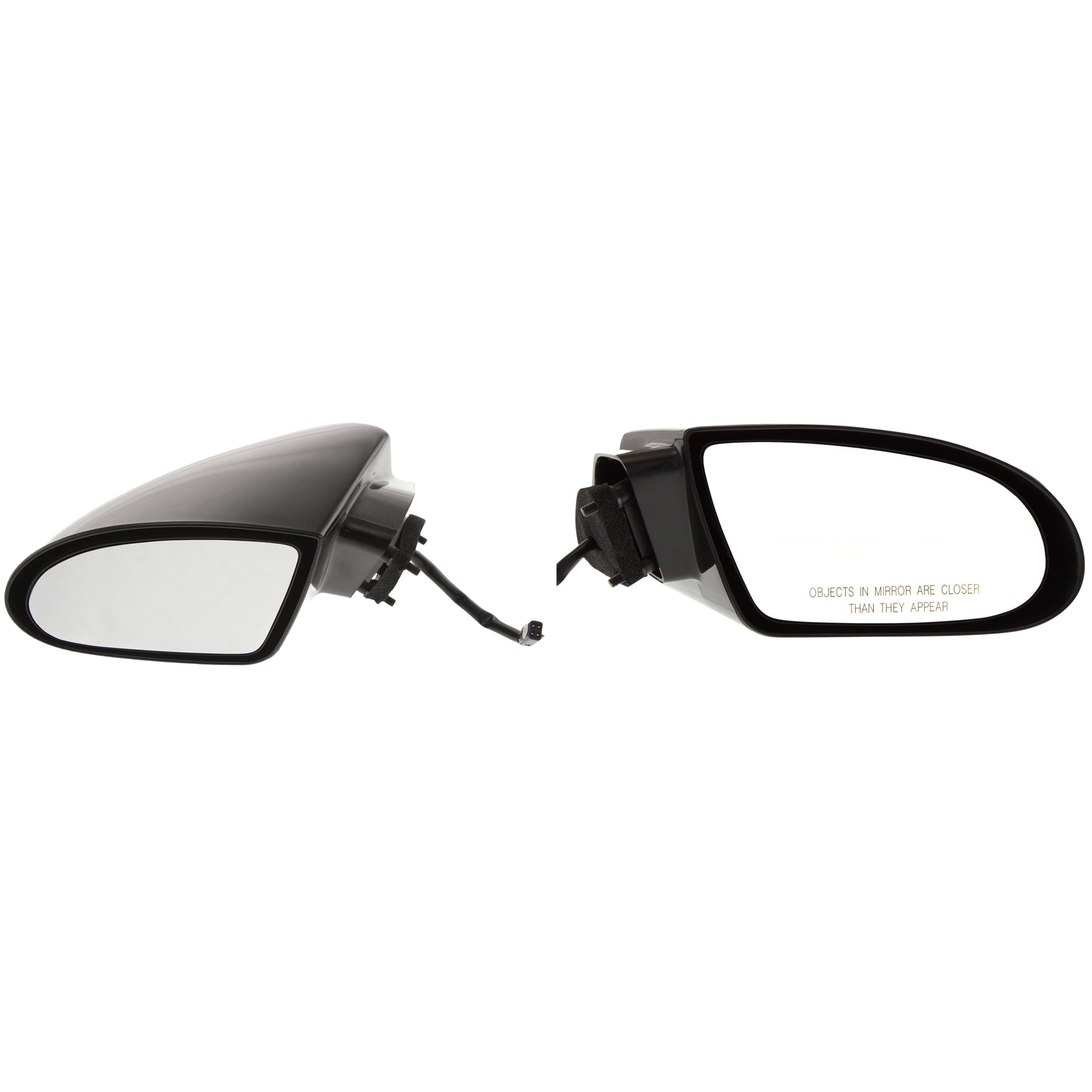 AM CAMARO 93-02 MIRROR RH AND LH Power Non Folding Non Heated Paintable SKU SET JCV15ER Partslink GM1320241 GM1321241 OEM 10279357-10279358