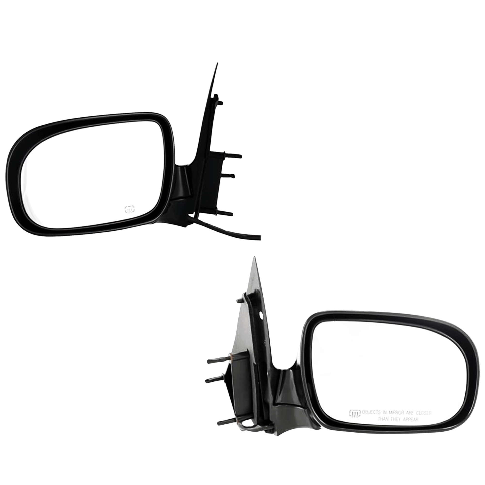 AM VENTURE 97-05 UPLANDER 05-09 MIRROR RH AND LH Power Manual Folding Heated Paintable SKU SET JCV16ER Partslink GM1320242 GM1321242 OEM 15935752-15935753