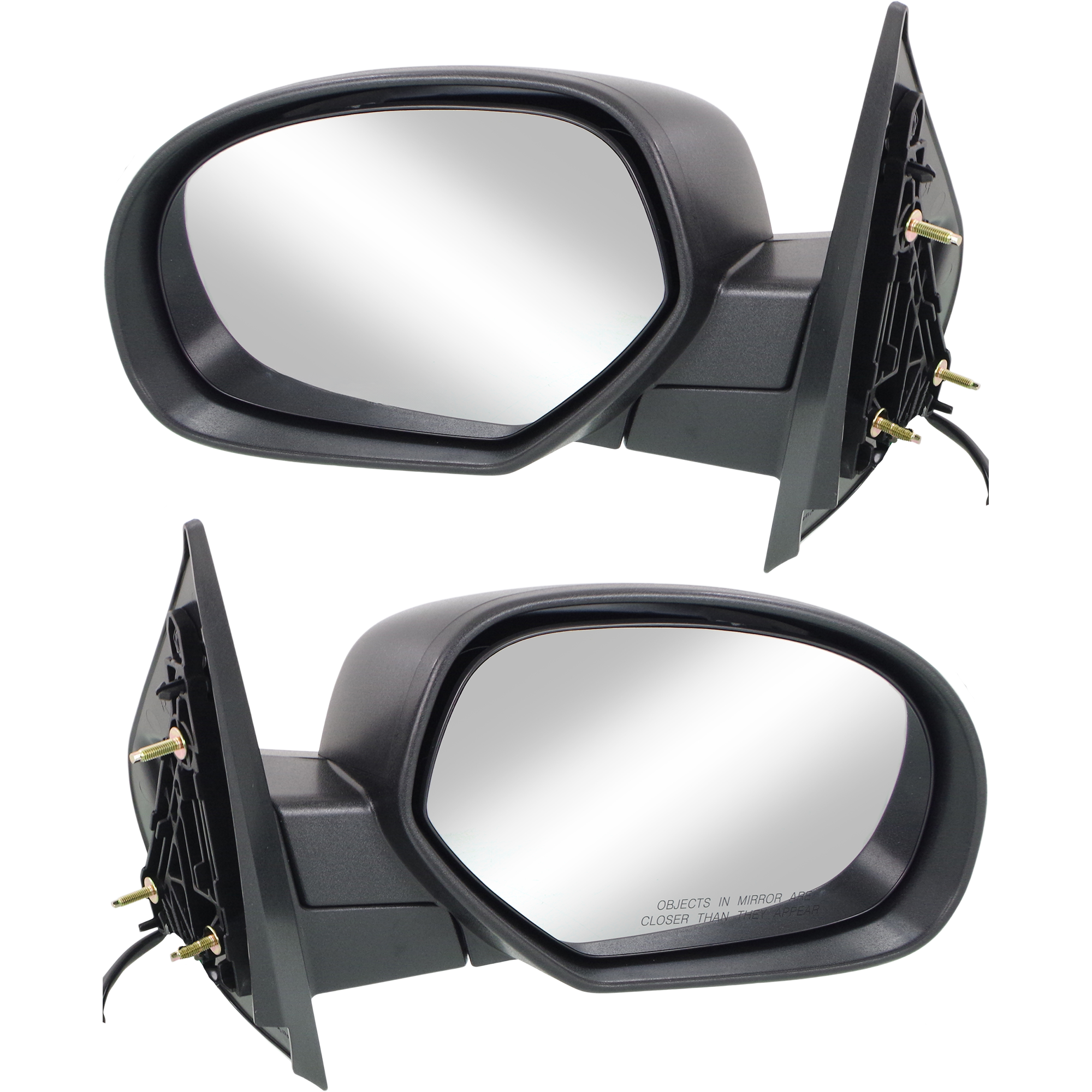 AM SILVERADO 07-13 SUBURBAN 07-14 MIRROR RH AND LH Power Manual Folding Heated Paintable Textured 2 Caps No Memory Puddle Light and Signal Light SKU SET JCV39ER OEM 20809968 PFM 20809948 PFM 2084