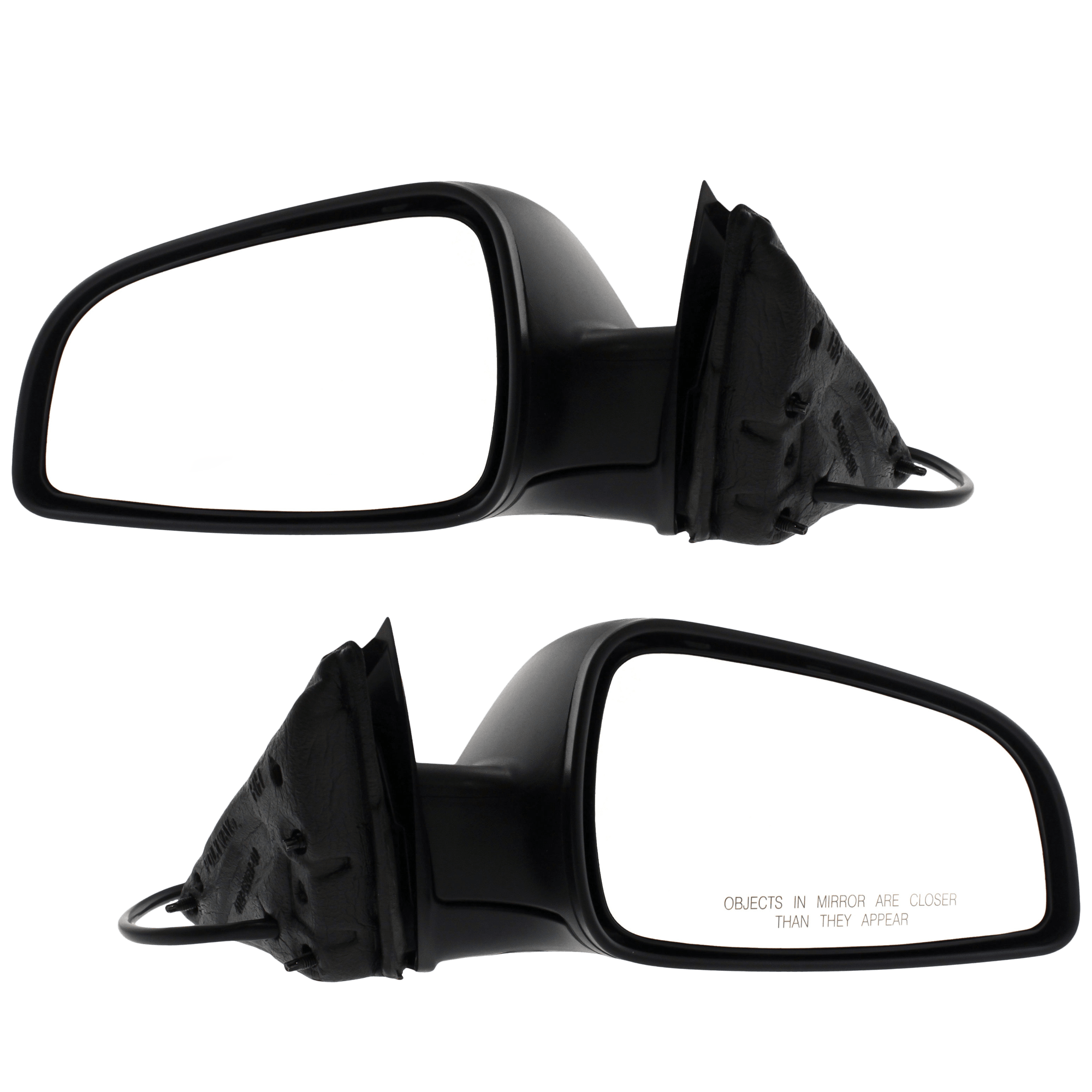 AM MALIBU 08-12 MIRROR RH AND LH Power Manual Folding Non Heated Textured LS Model SKU SET JCV54ER Partslink GM1320343 GM1321343 OEM 20893858-20893859