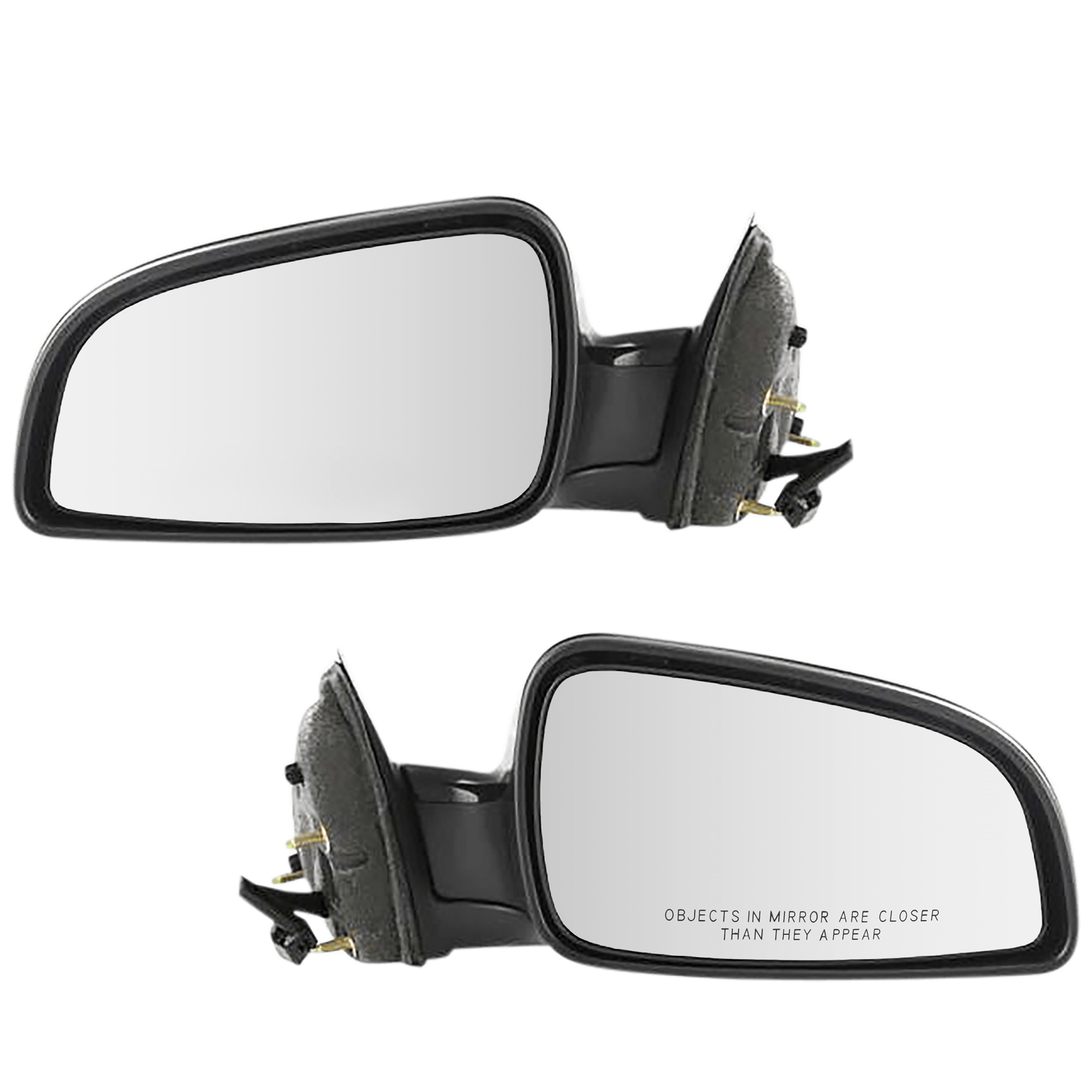 AM AURA 07-09 MALIBU 08-12 MIRROR RH AND LH Power Manual Folding Non Heated Paintable SKU SET JCV55ER Partslink GM1320342 GM1321342 OEM 20893751-20893752