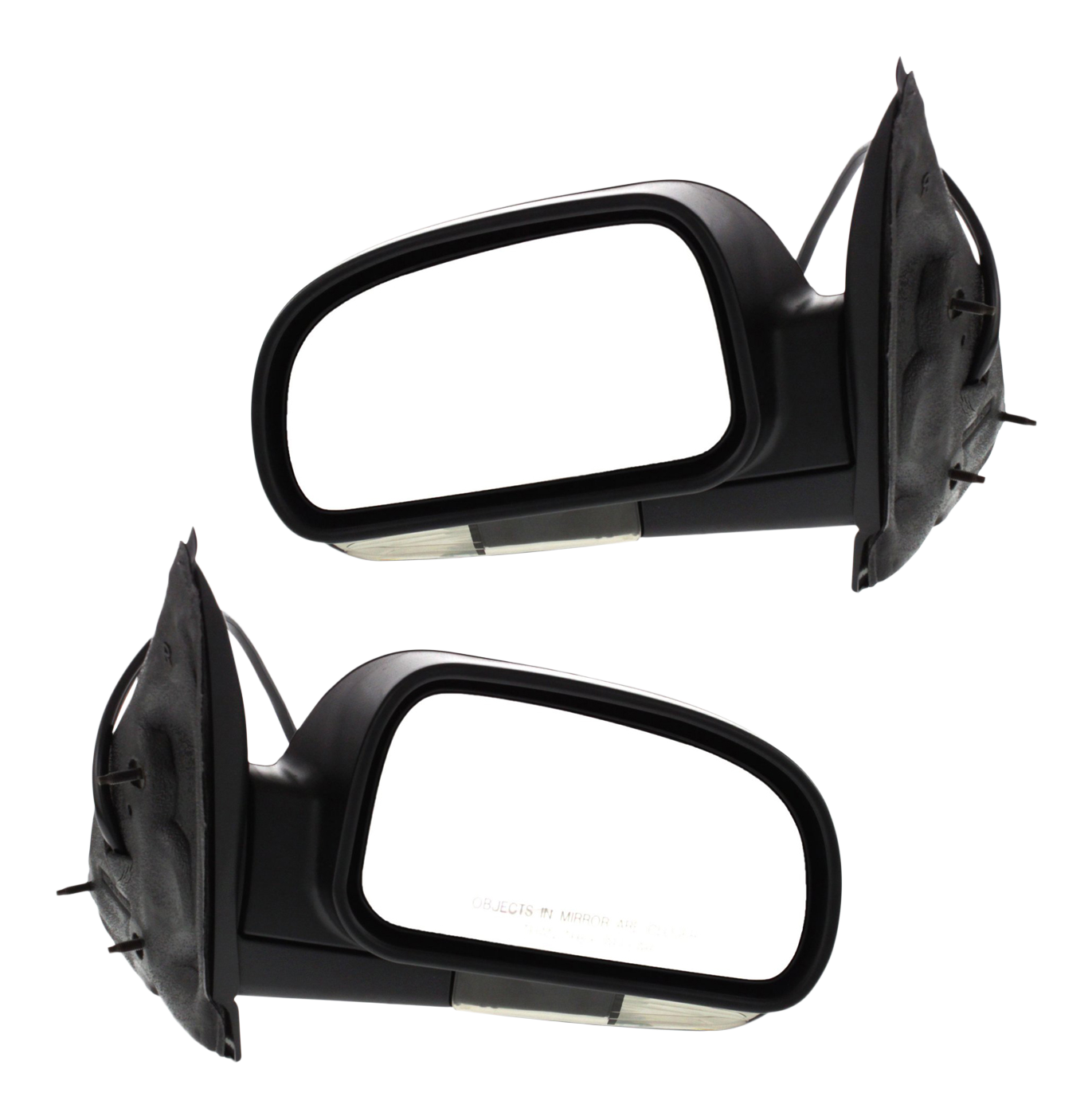 AM TRAILBLAZER 02-09 MIRROR RH AND LH Power Power Folding Heated Textured w Signal Light SKU SET JCV88ER S Partslink GM1320394 GM1321394 OEM 15810917-15810919