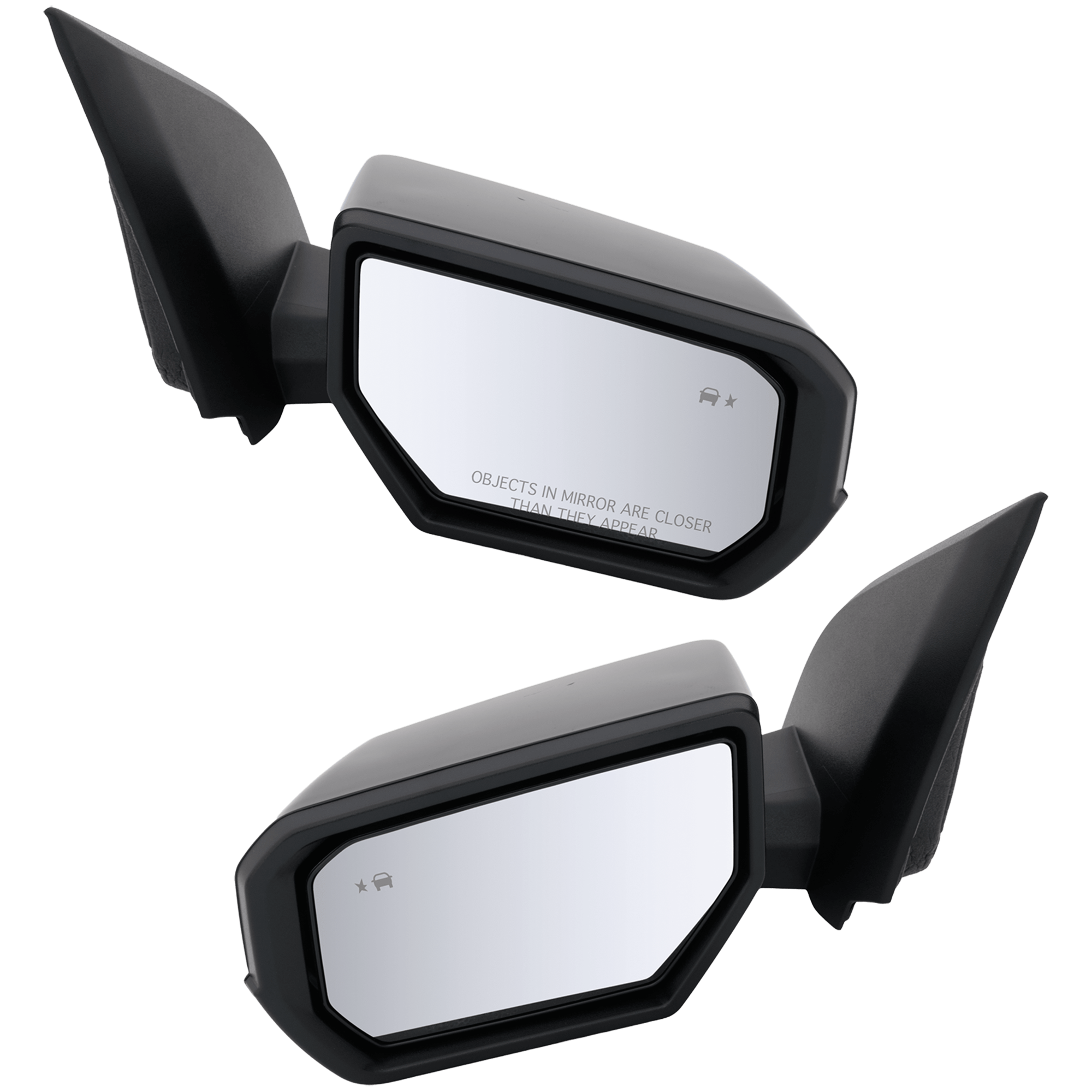 AM COLORADO CANYON 23-24 MIRROR RH AND LH Power Manual Folding Heated Paintable w BSD No Auto dimming Memory Puddle Light Signal Light and Camera Hole SKU SET JCV98ER Partslink GM1320697 GM1321697 OEM 85655424 PFM 85655429 PFM