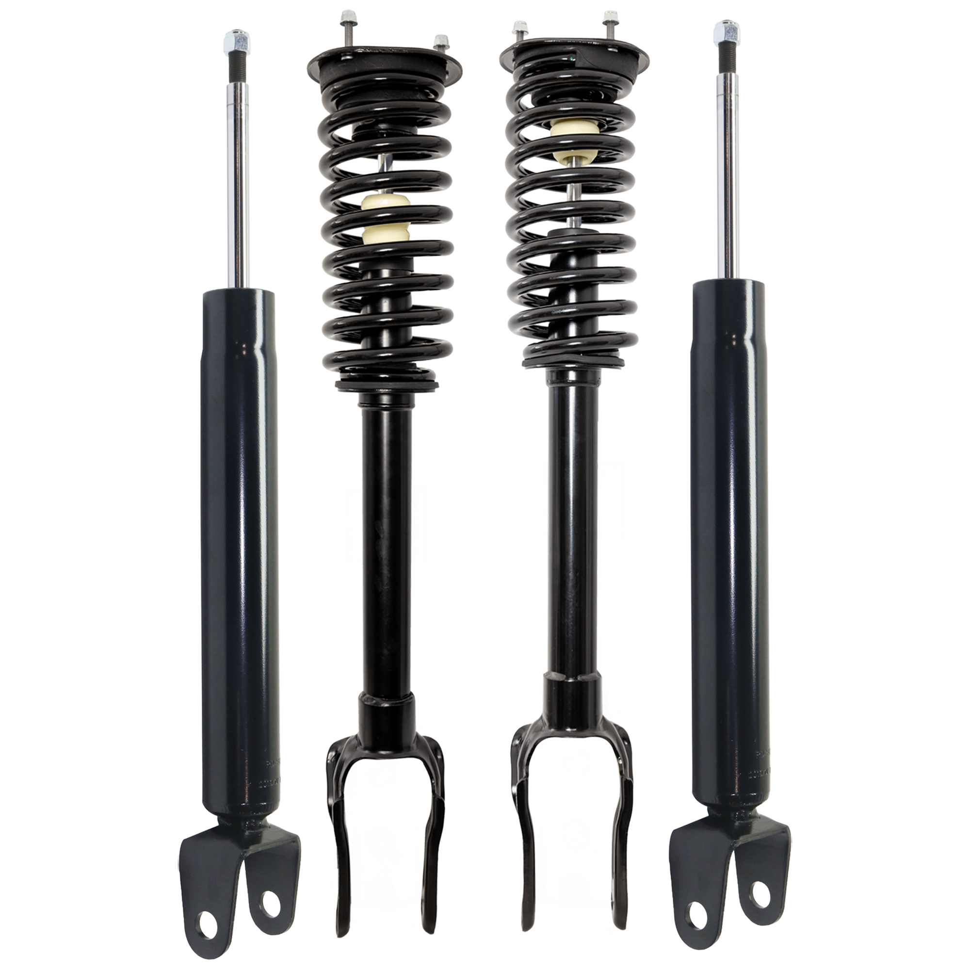 AM DURANGO 11-15 GRAND CHEROKEE 11-14 FRONT AND REAR STRUT RH AND LH Gas Charged Twin tube Set of 4 SKU SET JCWJ28050003 A OEM 68084522AE 68069846AH 68069846