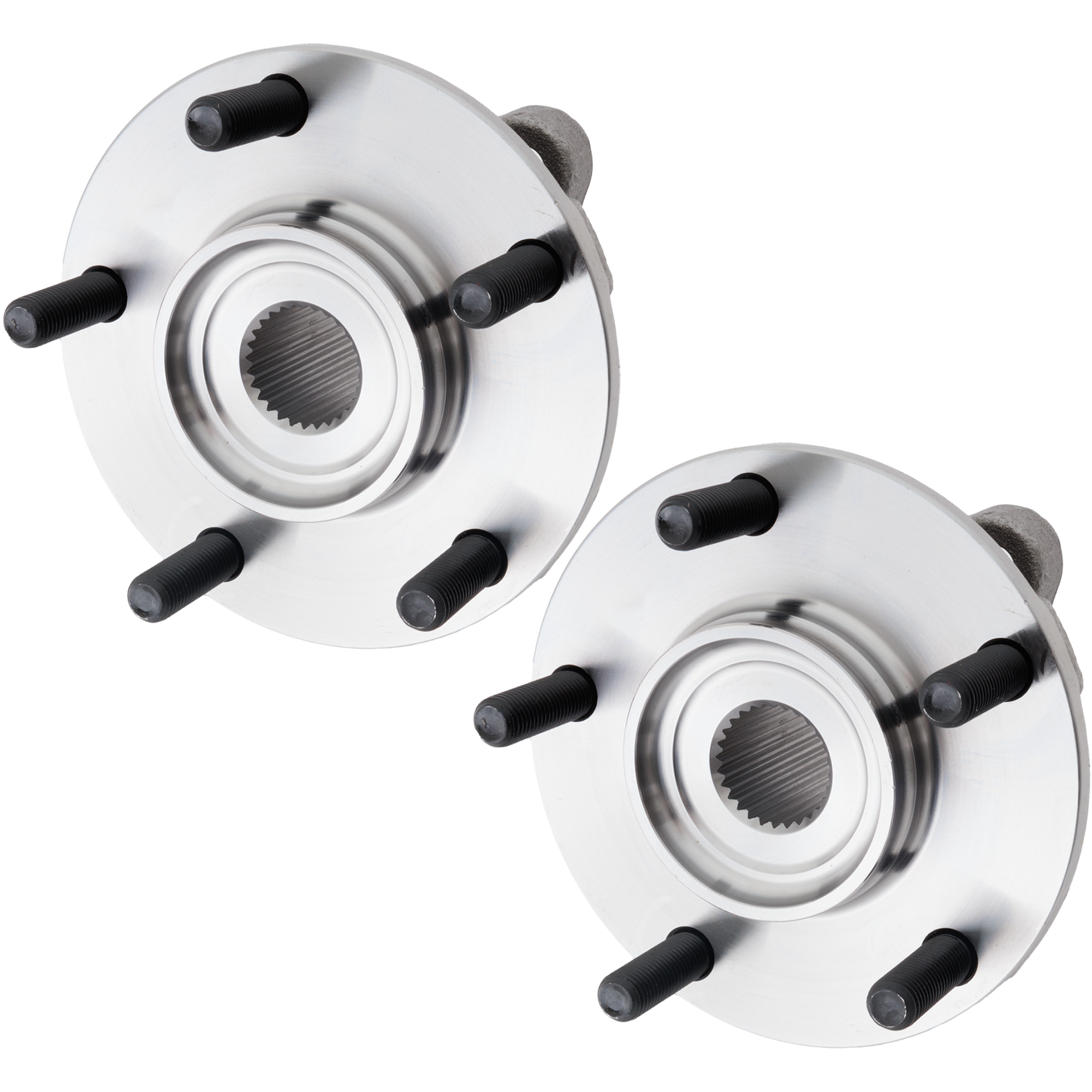 AM 3000GT 91-99 STEALTH 91-96 LANCER 03-06 FRONT HUB ASSEMBLY RH AND LH 5 Lugs 5 x 4.5 in. Bolt Pattern SKU SET JCWM283702-2 OEM MB914617