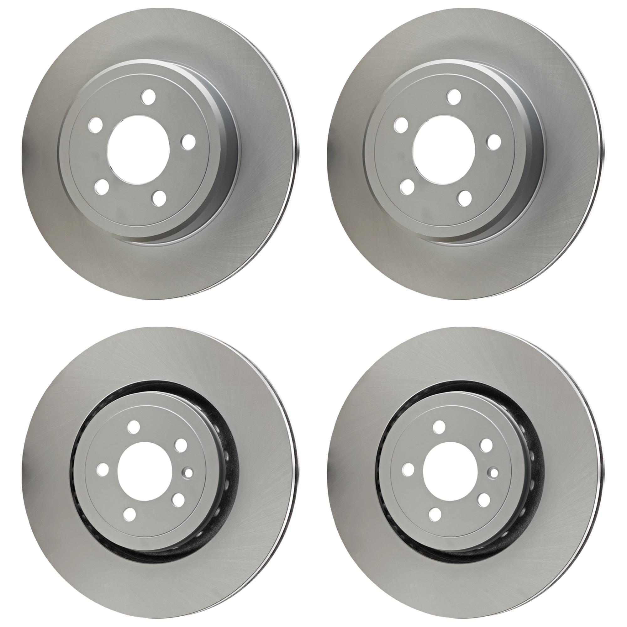 AM CHALLENGER 17-22 FRONT AND REAR BRAKE DISC 4 Wheel Set Plain Surface SKU SET JD27110003G 4 B
