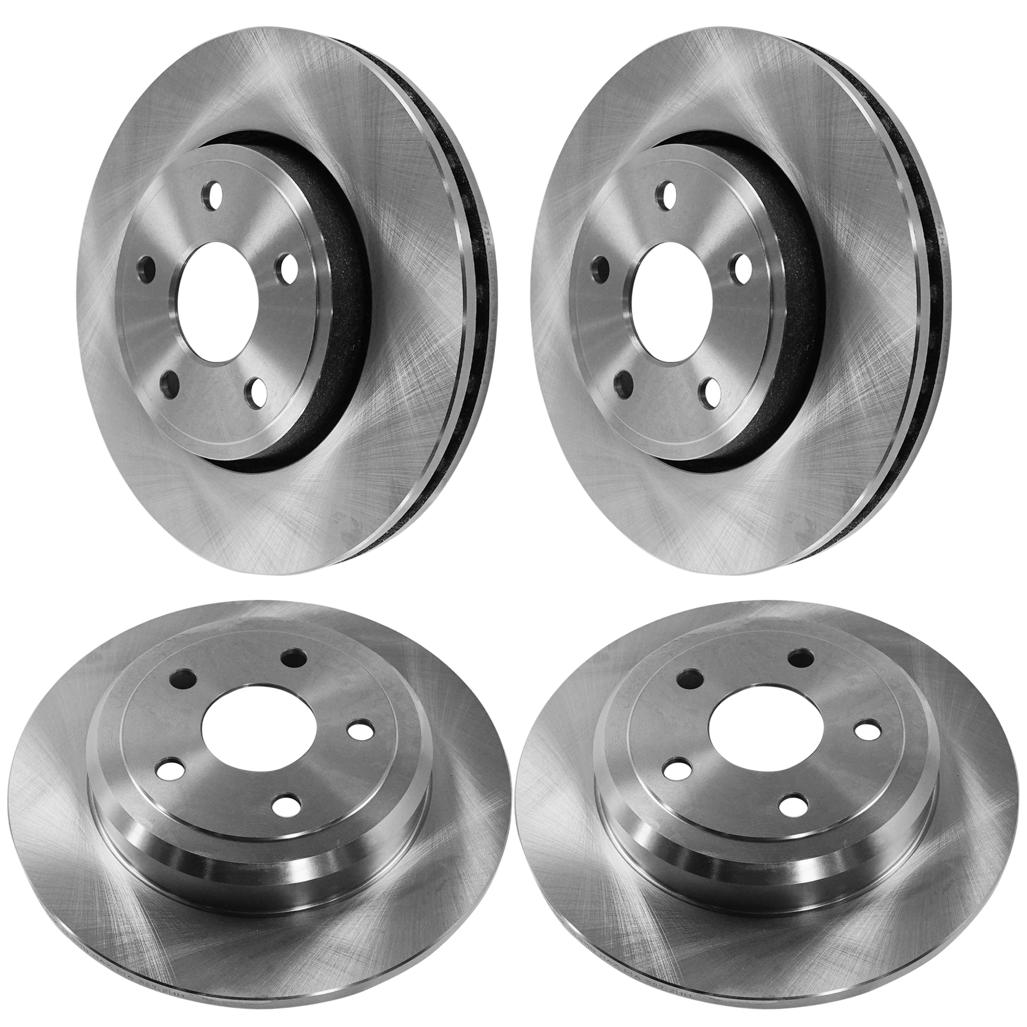 AM DURANGO GRAND CHEROKEE 11-20 FRONT AND REAR BRAKE DISC 4 Wheel Set SKU SET JD27110015-4 OEM 43177-53062-72162-591375-78086